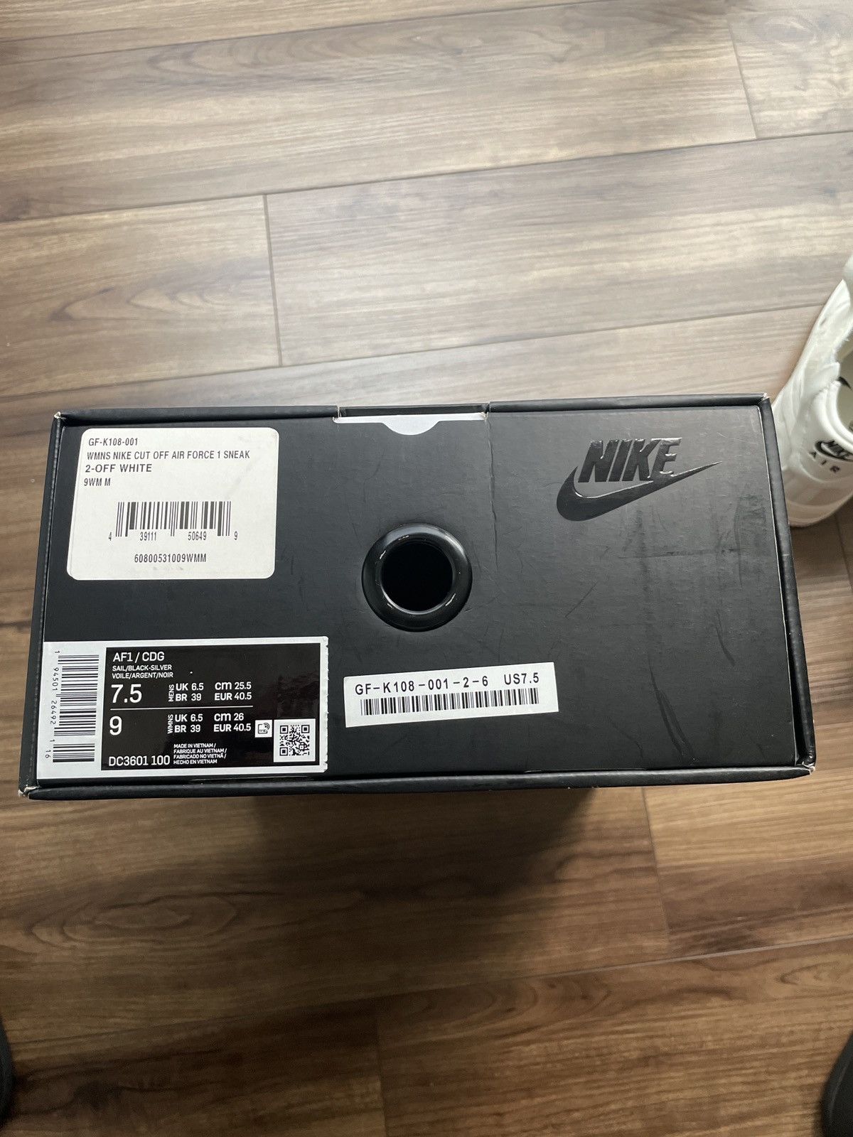 Comme des Garcons Homme Plus Nike x COMME des GARÇONS Homme Plus Air Force 1 Mid Size US 7.5 / EU 40-41 - 12 Thumbnail