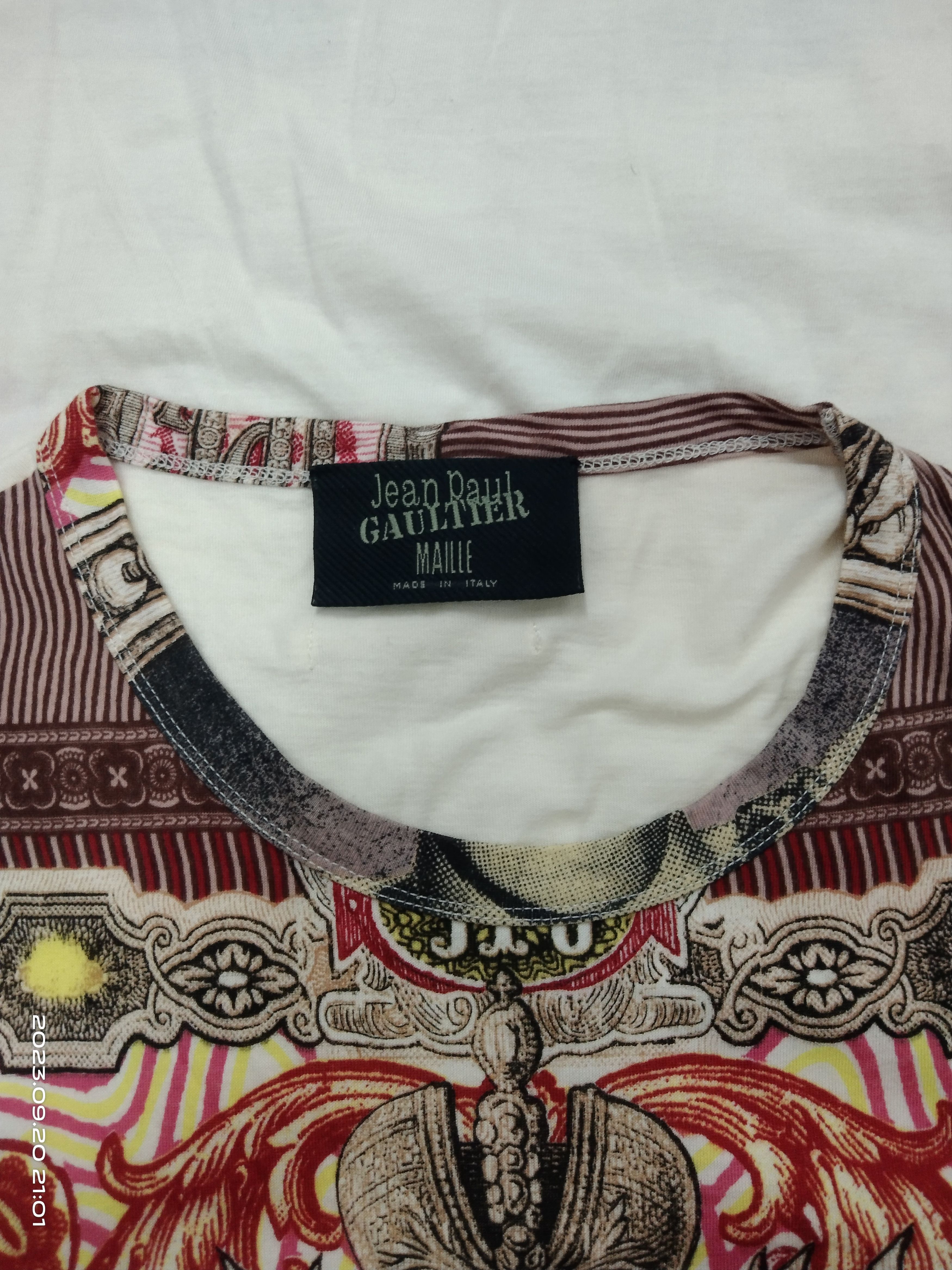Jean Paul Gaultier JEAN PAUL GAULTIER VERY RARE T-SHIRT Size US M / EU 48-50 / 2 - 4 Thumbnail