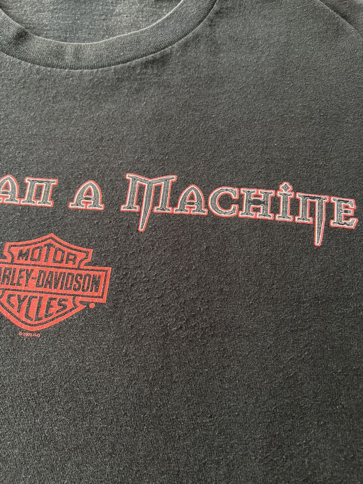 Harley Davidson Vintage 2003 Harley Davidson More Than a Machine Eagle Tee Size US L / EU 52-54 / 3 - 8 Thumbnail