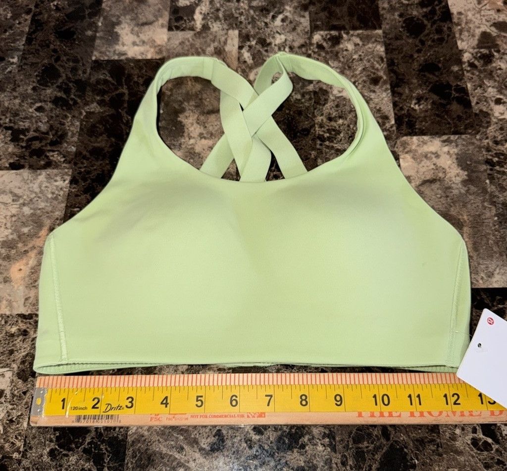 Lululemon LULULEMON ENERGY HIGH SUPPORT BRA LEMONGRASS SIZE 34DD NWT Size XXS / US 00 / IT 34 - 9 Thumbnail