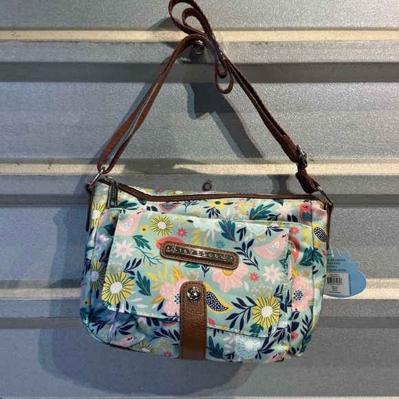 Other Lily Bloom Floral Crossbody Bag with Brown Strap Size ONE SIZE - 1 Thumbnail