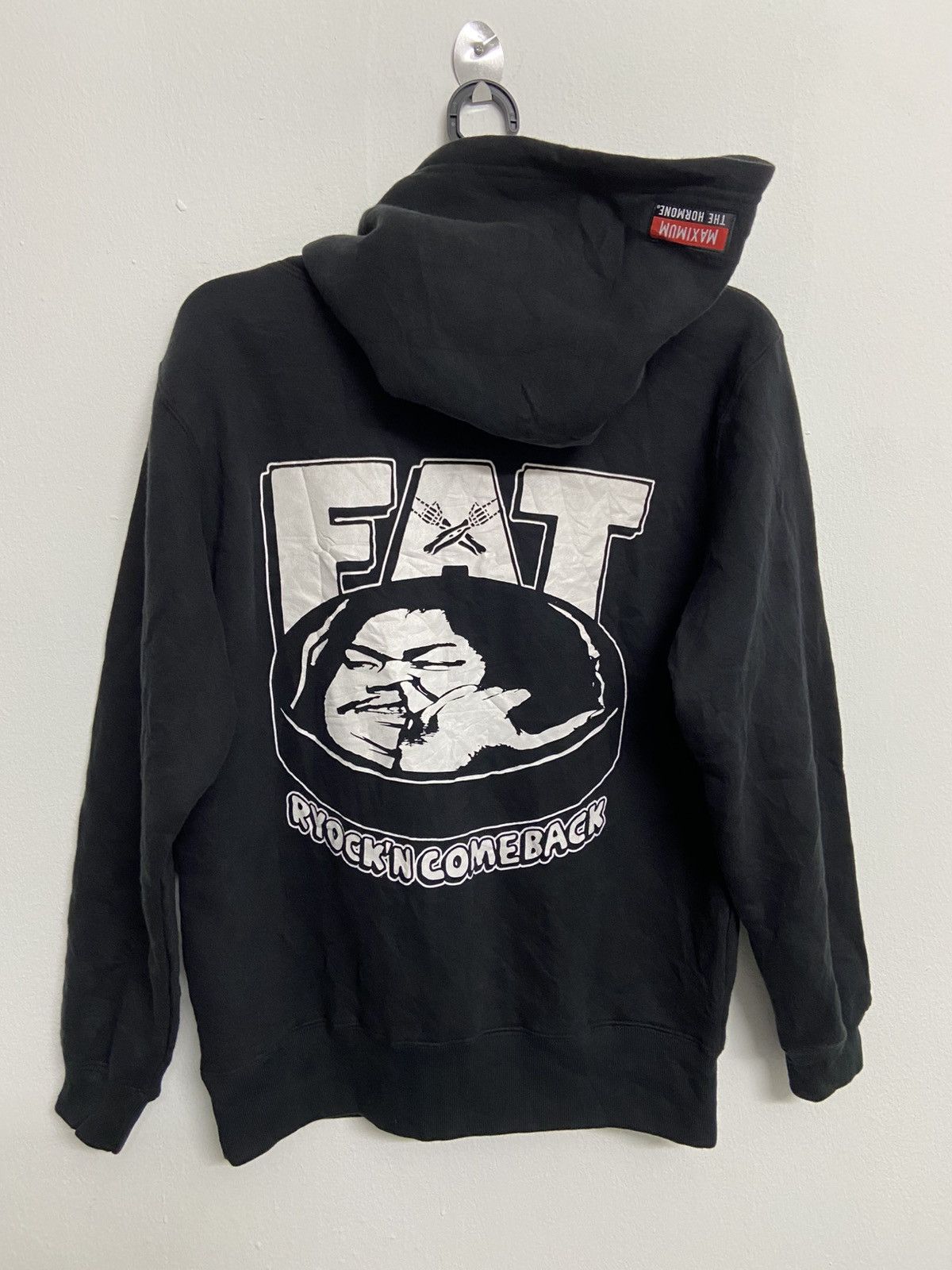 Band Tees × Vintage Vintage Fat MTH Hungry Pride Hoodie Size US M / EU 48-50 / 2 - 6 Thumbnail