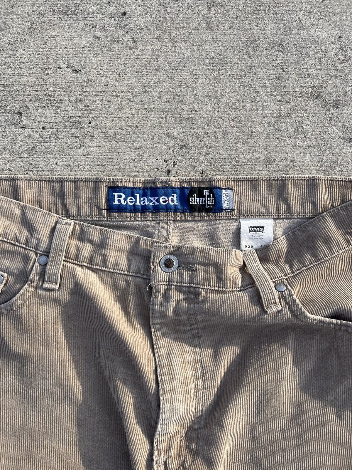 Levi's LEVIS SILVER TAB CORD SHORTS Size US 36 / EU 52 - 3 Thumbnail