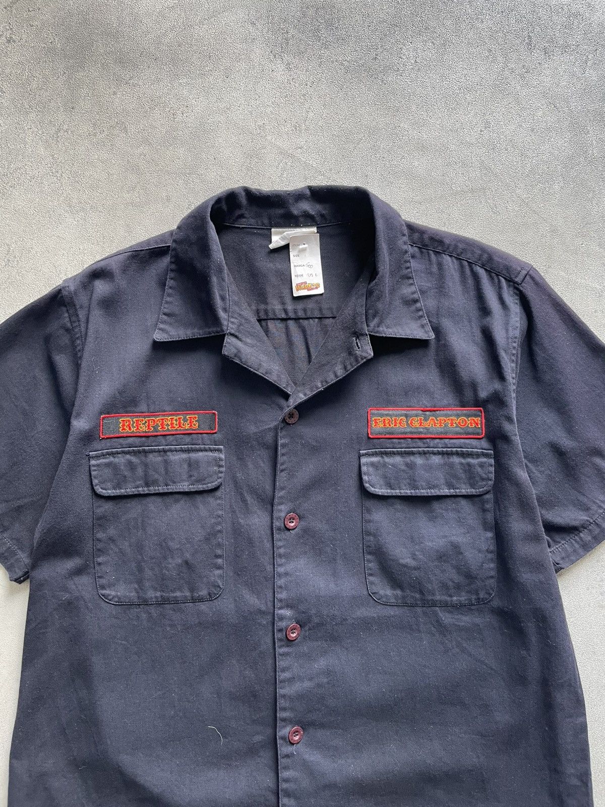 Band Tees Eric Clapton Reptile Japan Tour 2001 X Vintage X Band Tees Size US L / EU 52-54 / 3 - 2 Thumbnail