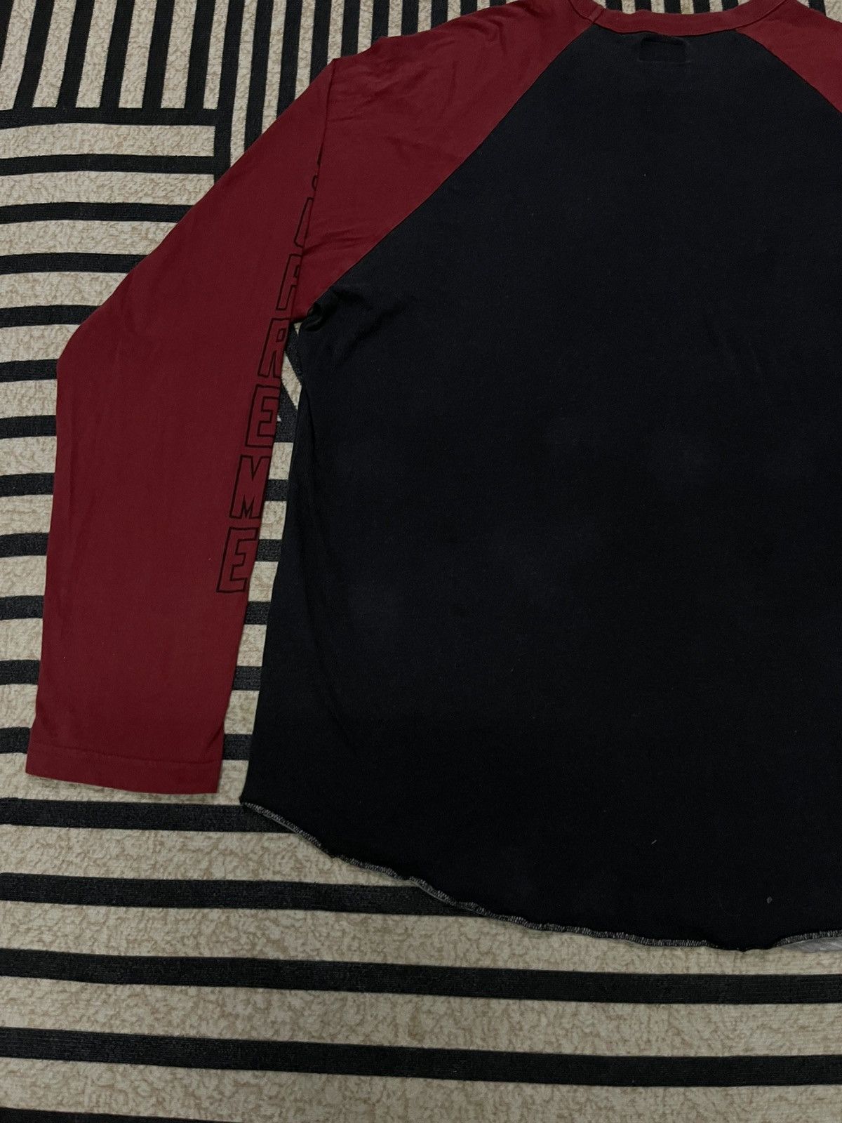 FW 21 SUPREME “THE CROW” RAGLAN T SHIRT LONG SLEEVE