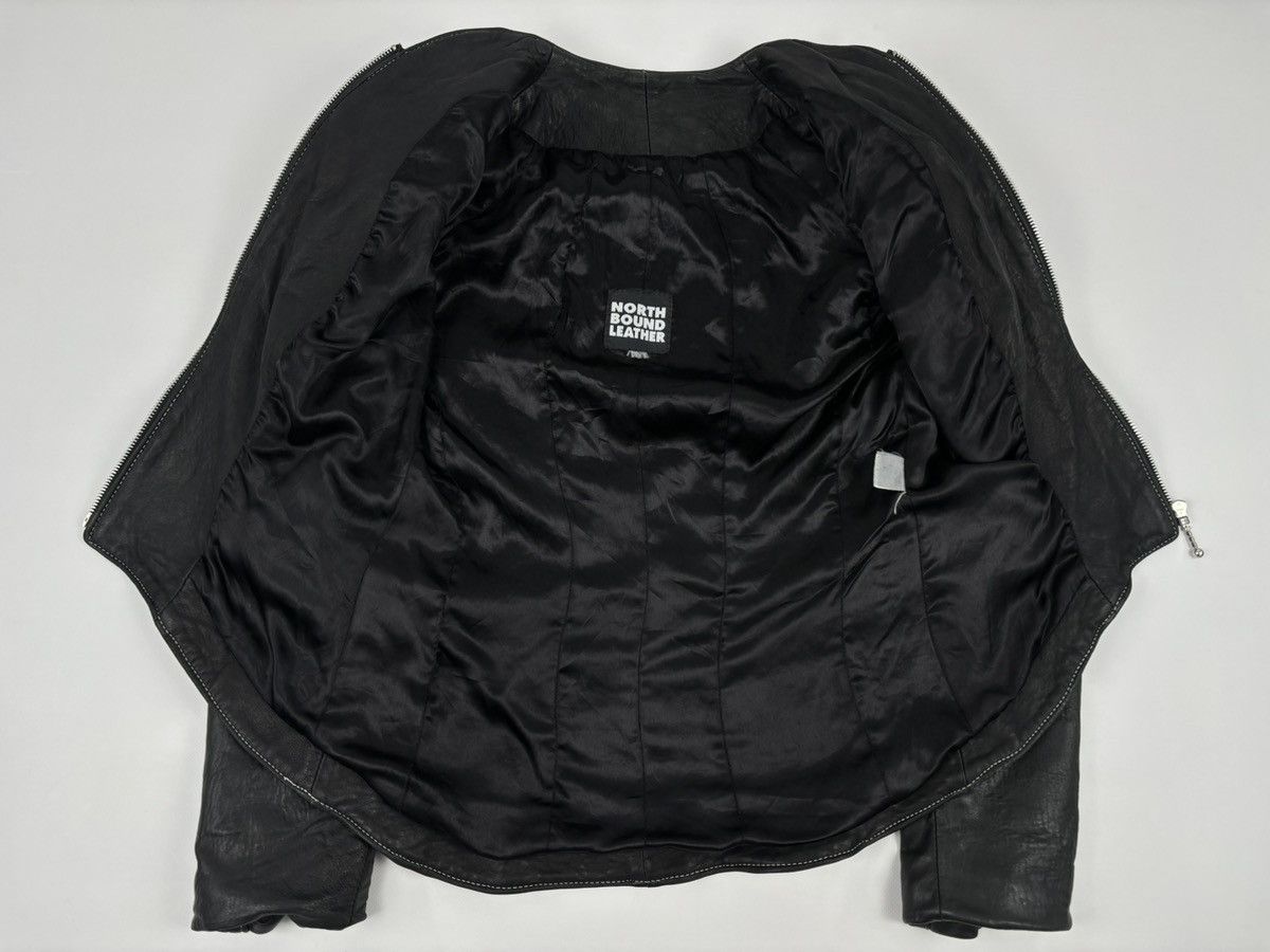 Other VTG NORTHBOUND LEATHER 6000 Contoured Canada BDSM Full-Zip Jacket Bomber 12 Size M / US 6-8 / IT 42-44 - 10 Thumbnail