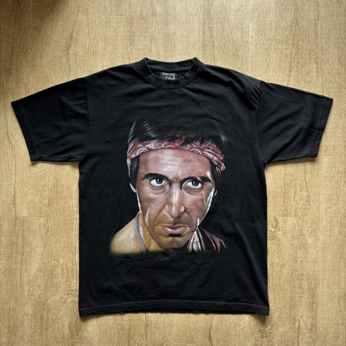 Vintage South Pole Scarface Big Face Tshirt Size US L / EU 52-54 / 3 - 1 Thumbnail
