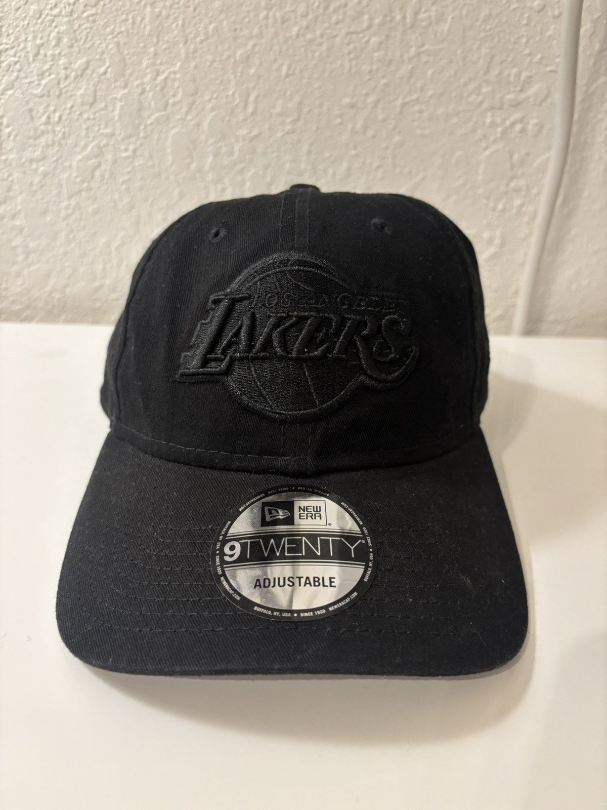 NBA Black Los Angeles Lakers Logo Hat Size ONE SIZE - 1 Thumbnail
