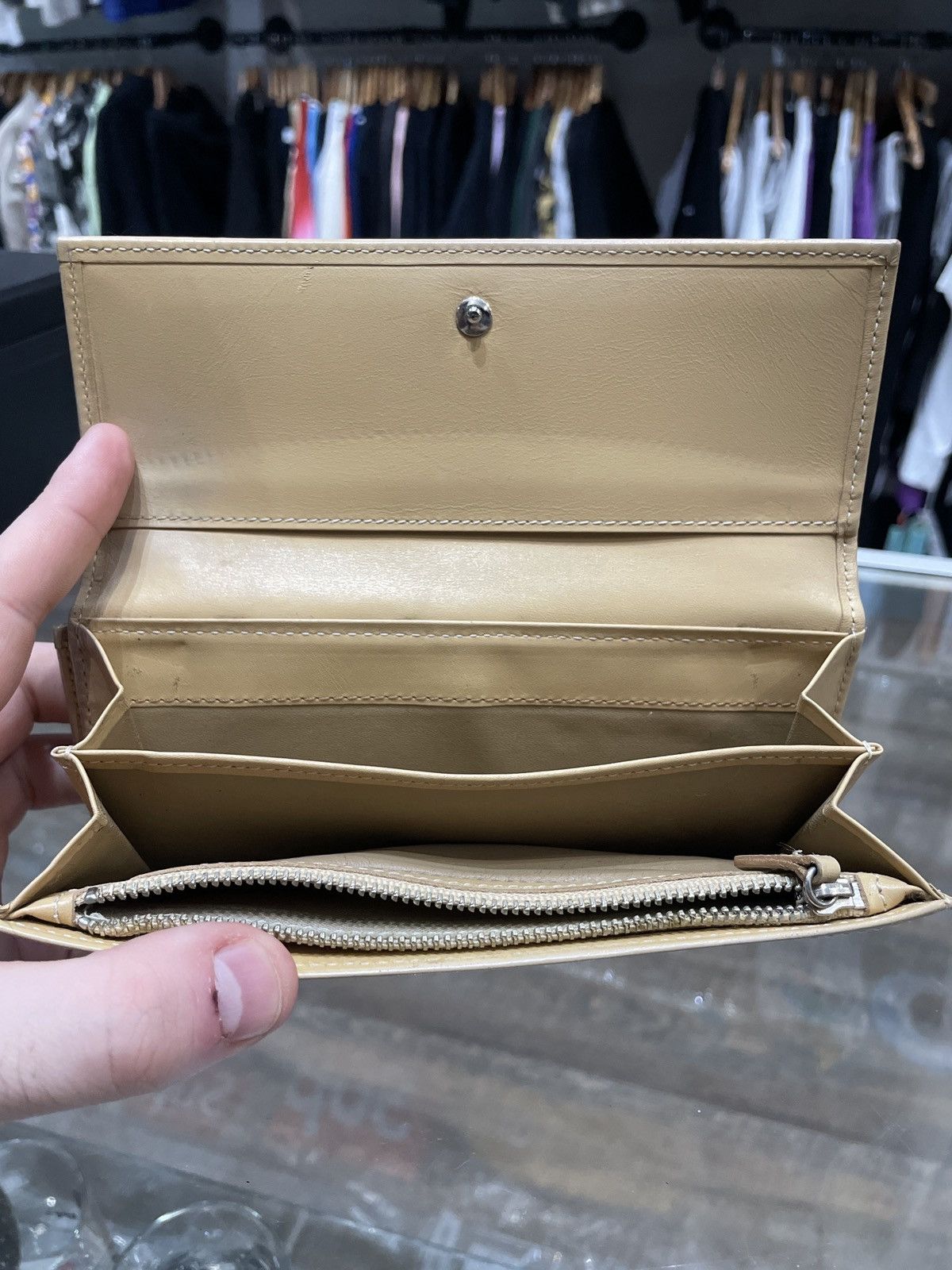 Burberry Burberry Beige Blue Label Wallet Size ONE SIZE - 2 Thumbnail