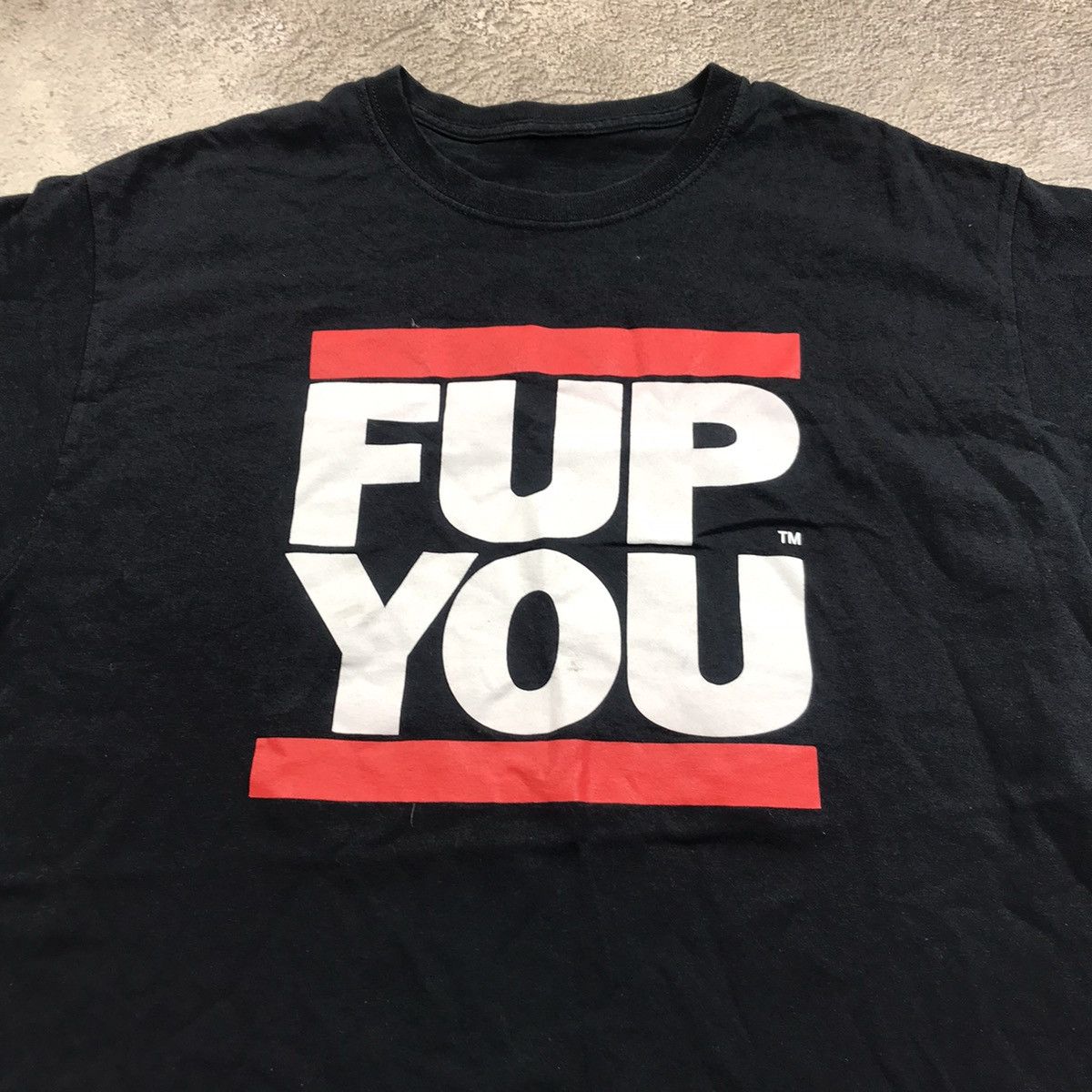 Vintage Vintage Y2K Faded Graphic Slogan Tee Streetwear Skate Slim L Size US L / EU 52-54 / 3 - 3 Thumbnail