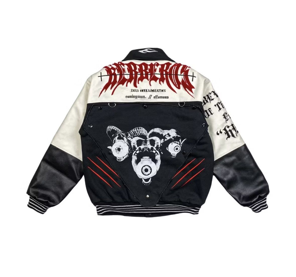 Other Elfamous varsity jacket streetwear Size US L / EU 52-54 / 3 - 3 Thumbnail