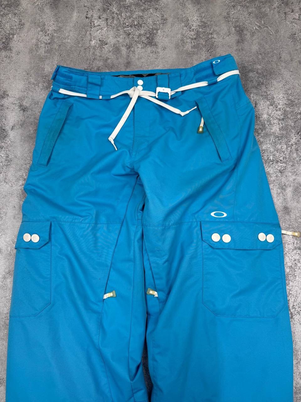 Oakley Oakley Men Snow Pants Trousers Blue Waterproof Thinsulate Size US 37 - 4 Thumbnail