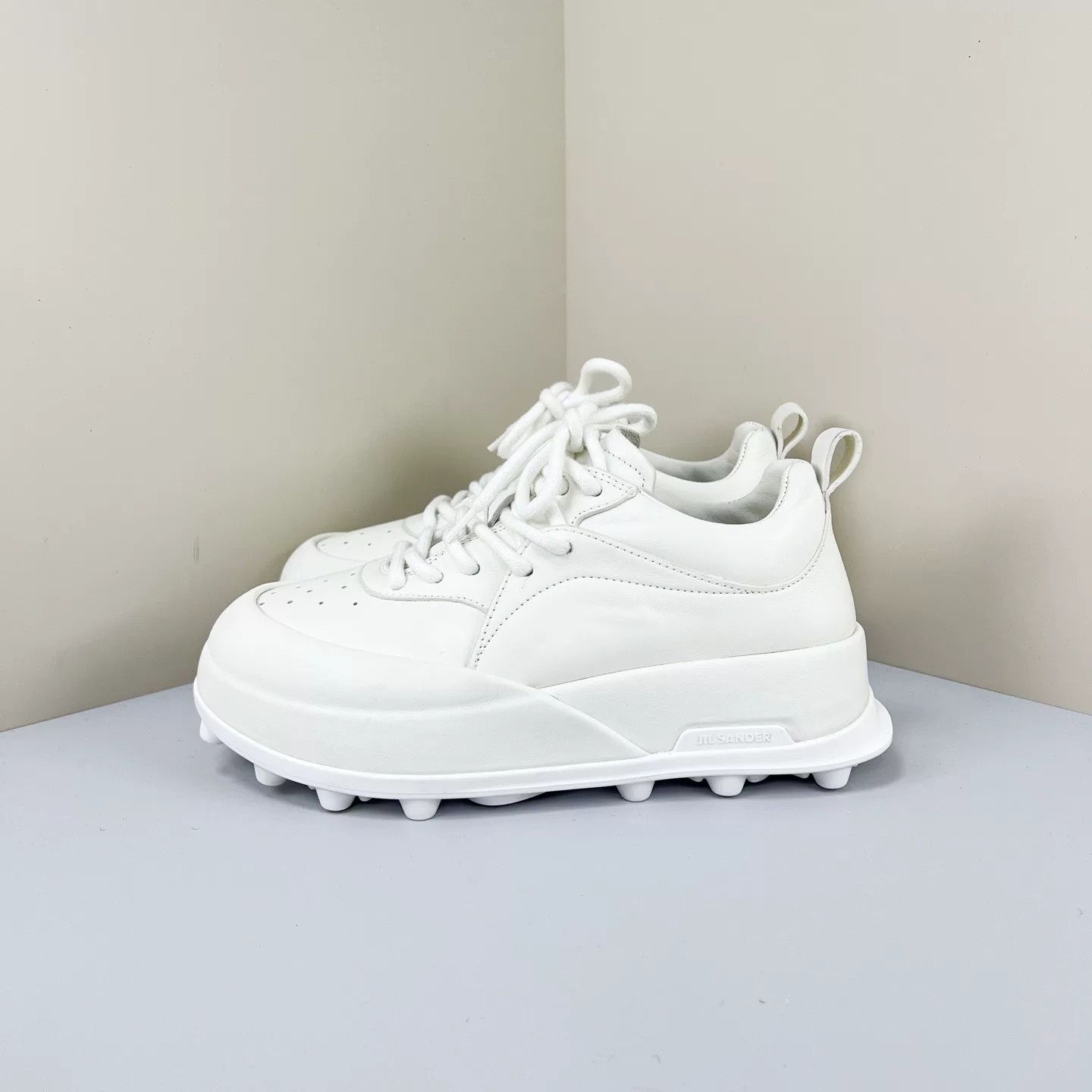 Jil Sander Jil Sander Platform Round-Toe Casual Sneakers Size US 4 / IT 34 - 1 Thumbnail