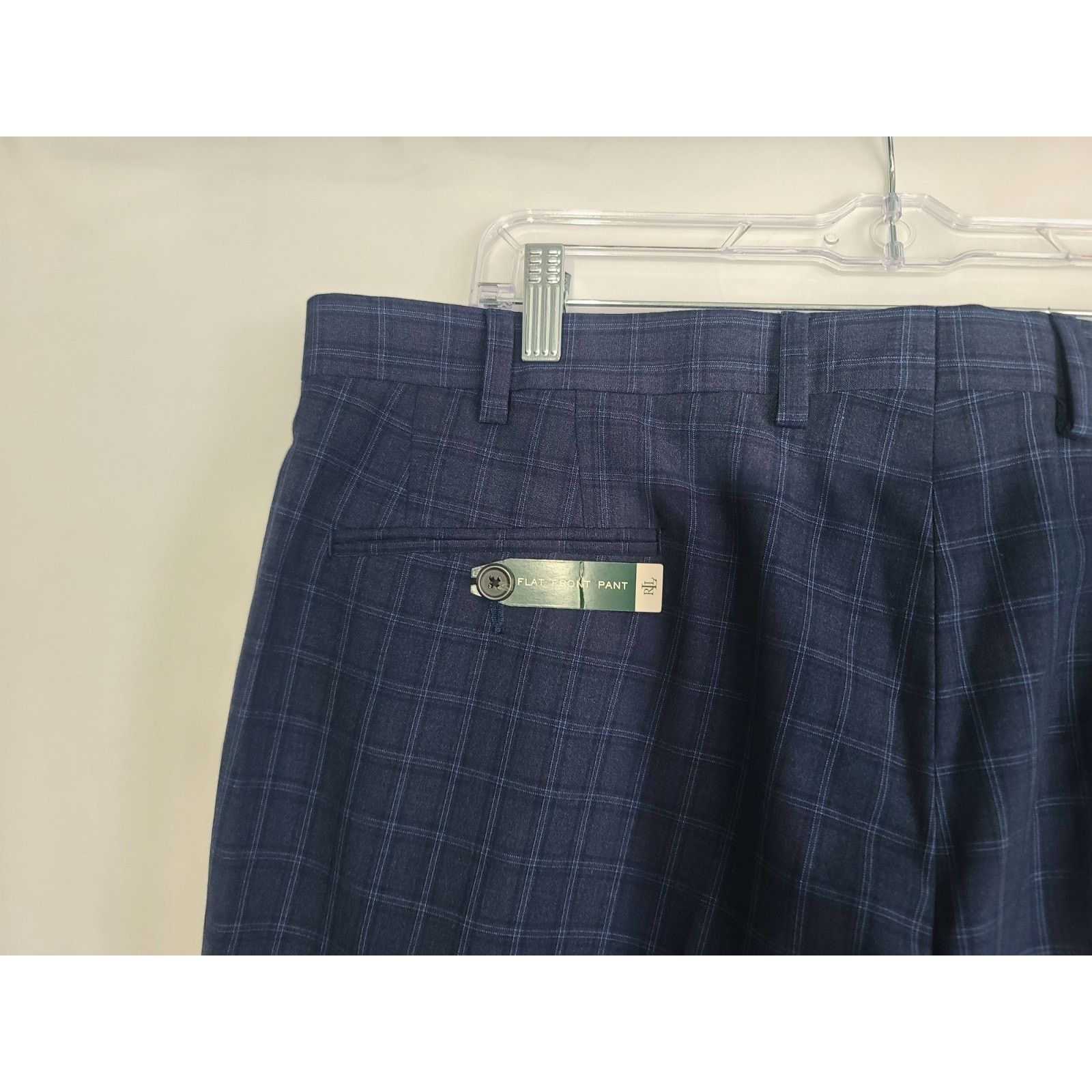 Lauren Ralph Lauren New Lauren Ralph Lauren Mens Navy Blue Plaid Pants 38 X 34 Size US 38 / EU 54 - 6 Thumbnail