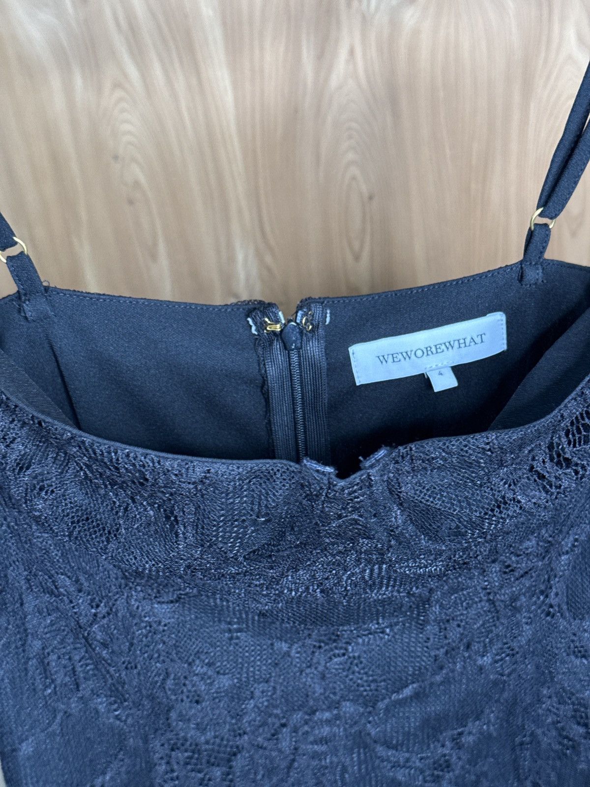 WeWoreWhat Weworewhat black dress Size S / US 4 / IT 40 - 3 Thumbnail