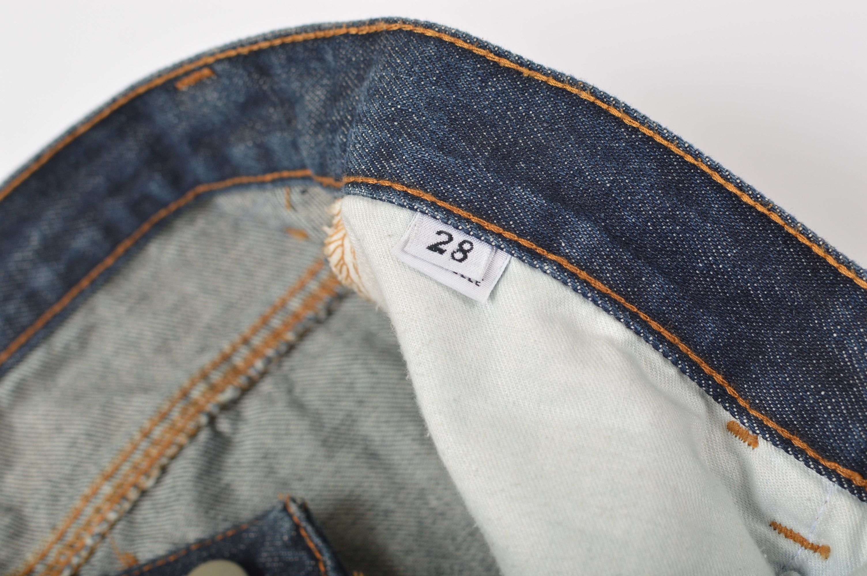 Miss Sixty × Vintage Miss Sixty Vintage Y2K Calf Embroidery Denim Jeans Size 28" / US 6 / IT 42 - 5 Thumbnail