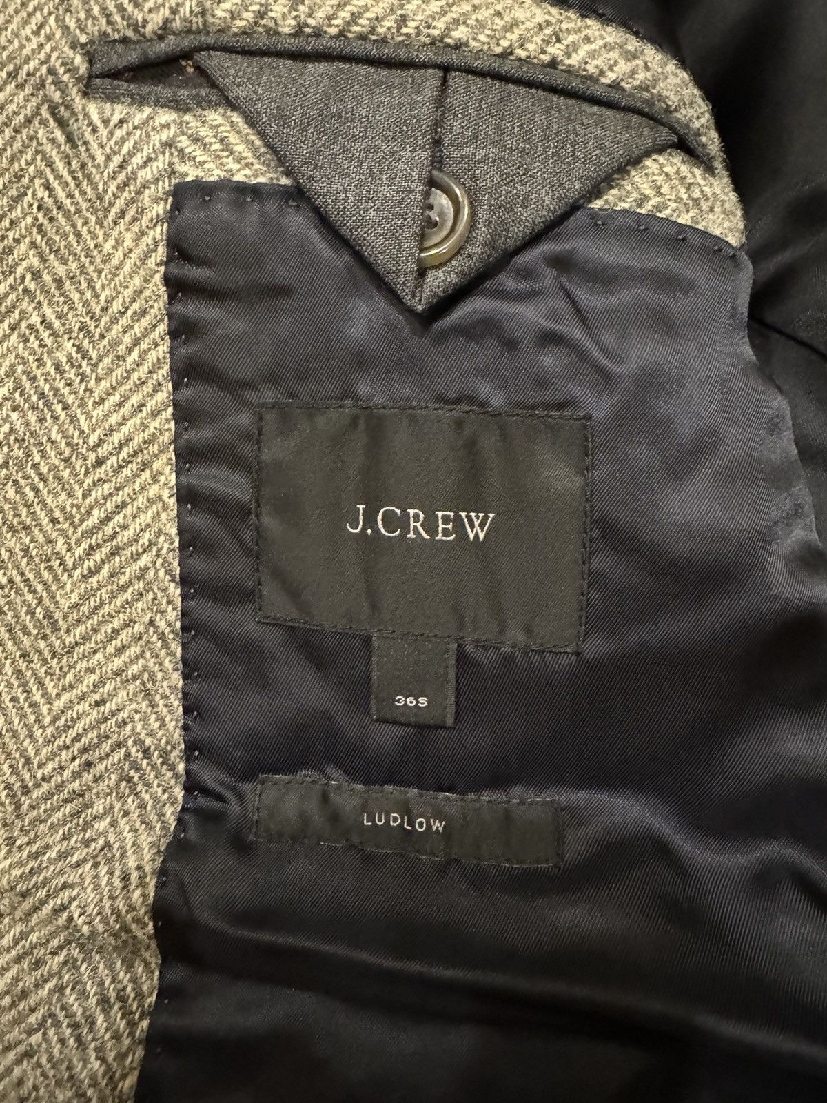 J.Crew J crew ludlow herringbone tweed wool Size 36S - 2 Thumbnail