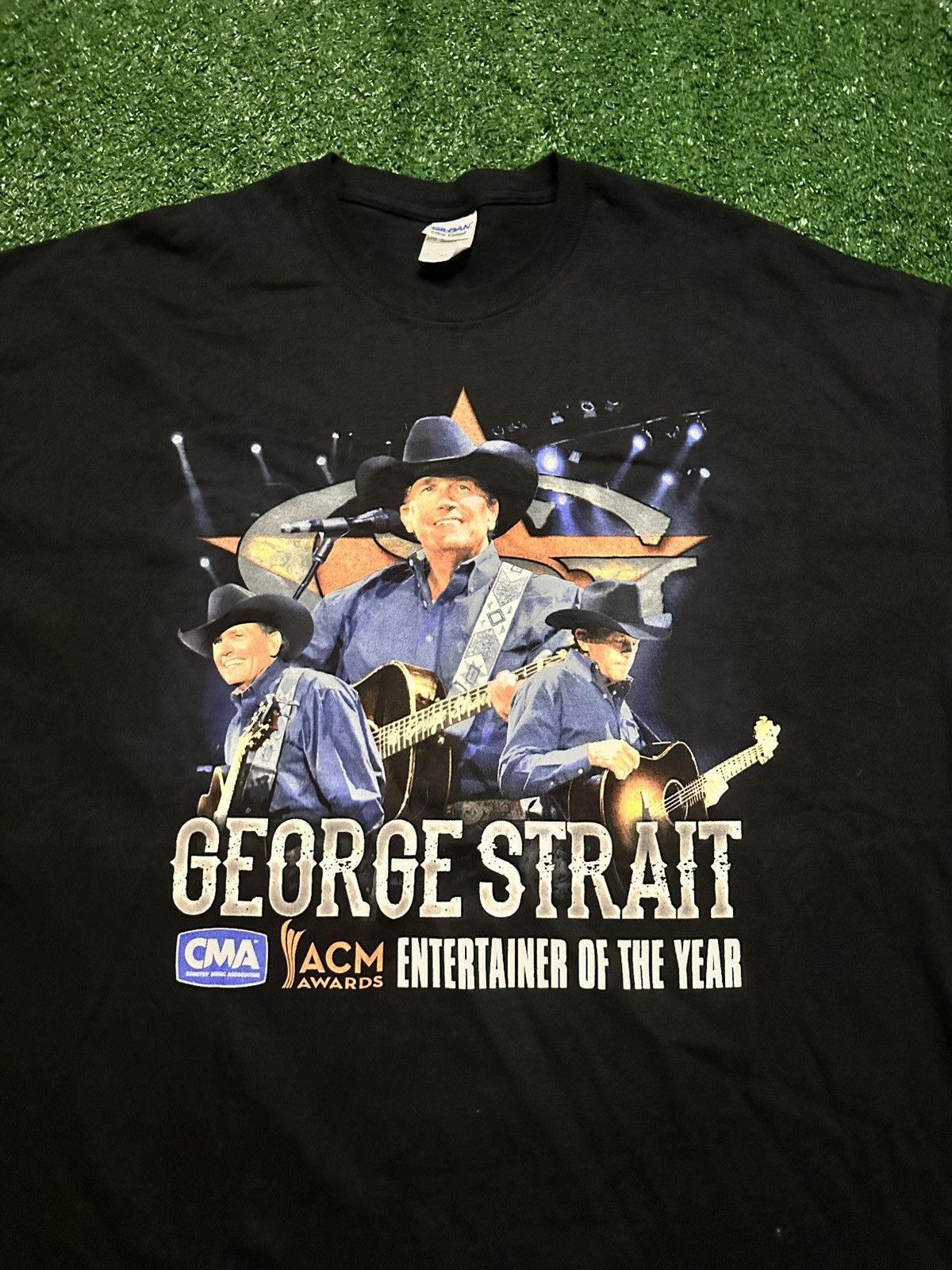 Gildan Vintage Y2K George Strait Country Music Shirt Size 2XL Size US XXL / EU 58 / 5 - 2 Thumbnail