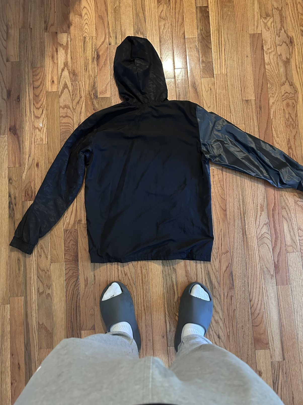 Unowned Rain Jacket Calm silver/Black Combo Size US M / EU 48-50 / 2 - 3 Thumbnail