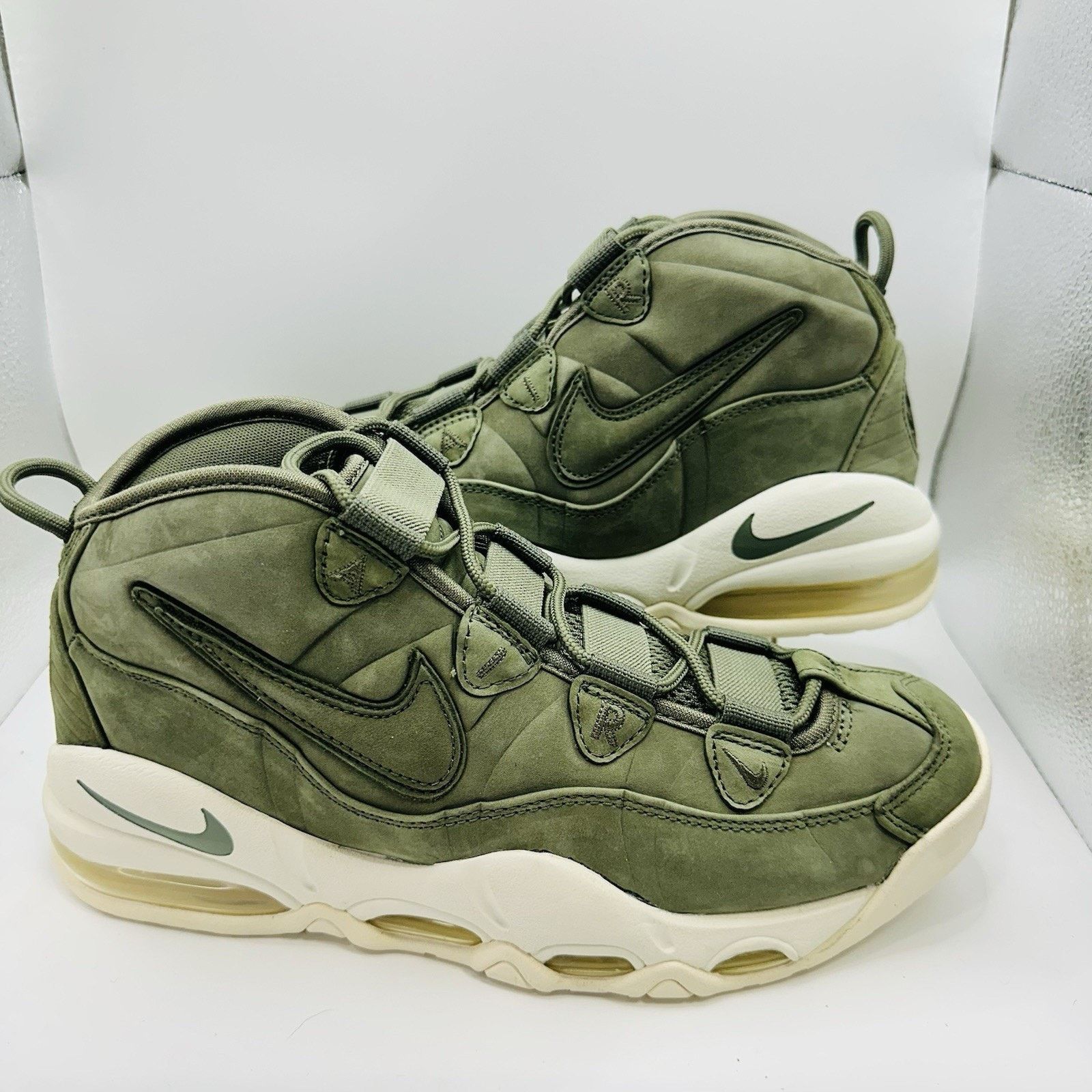 Size Nike Air Max Uptempo Urban Haze Green Men's Shoes
