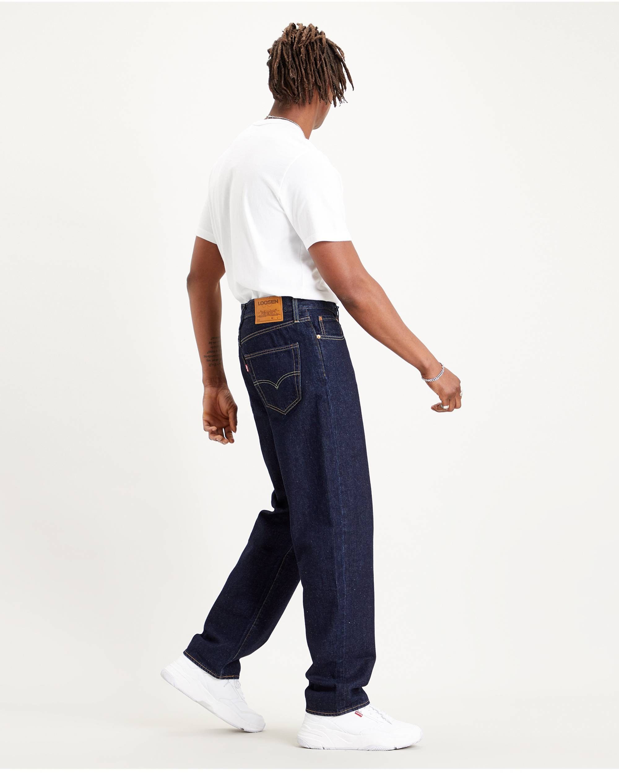 Levi's Levis navy blue stay loose jeans Size US 32 / EU 48 - 2 Thumbnail
