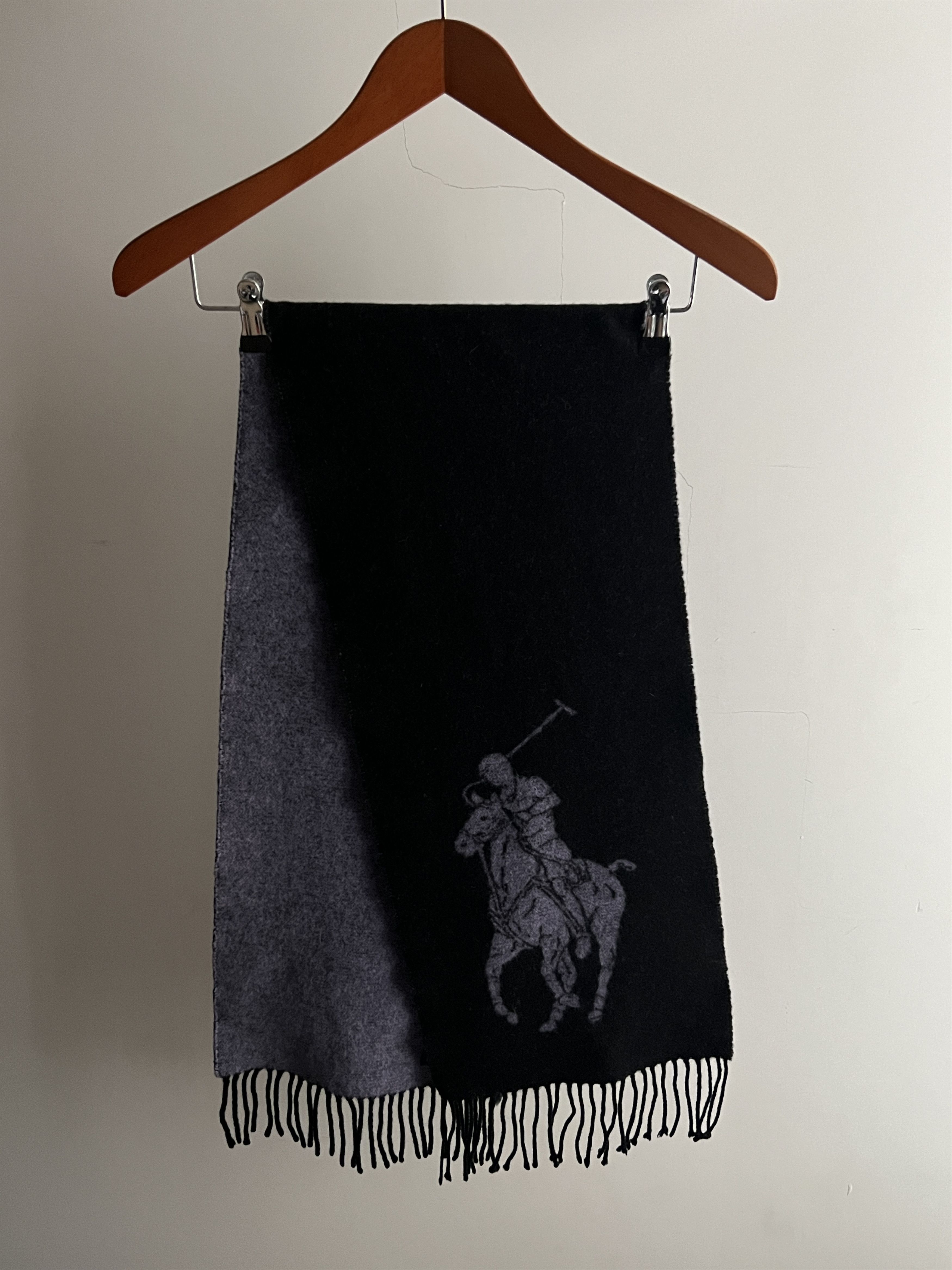 Polo Ralph Lauren Polo Ralph Lauren Wool Scarf Vintage Classic Heritage Knit Size ONE SIZE - 2 Thumbnail