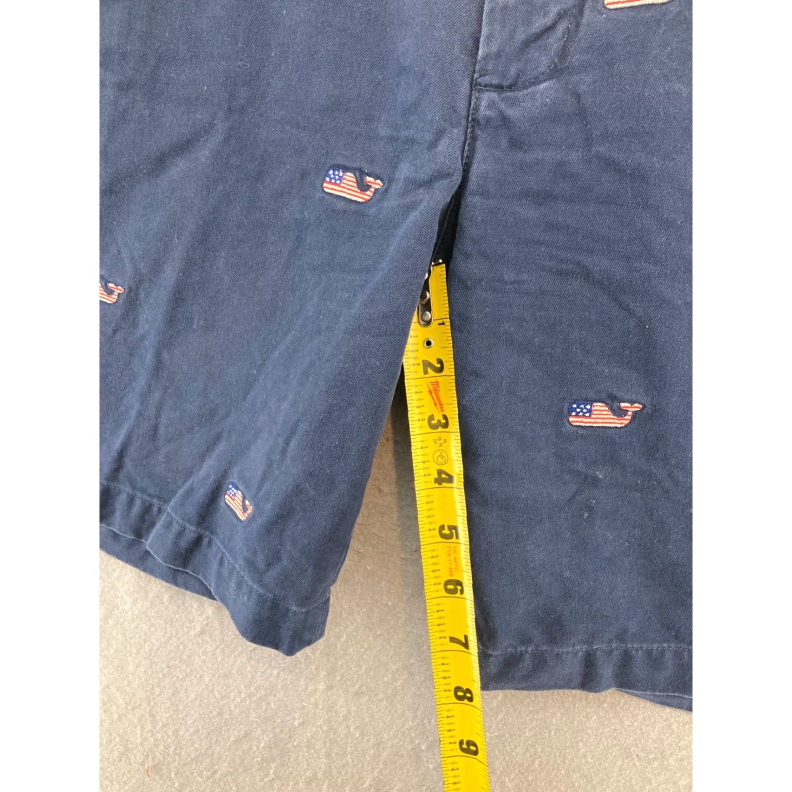 Vineyard Vines Vineyard Vines Mens 30 Breaker Club Shorts Navy Whale Stars Stripes Shirt? Size US 30 / EU 46 - 4 Thumbnail