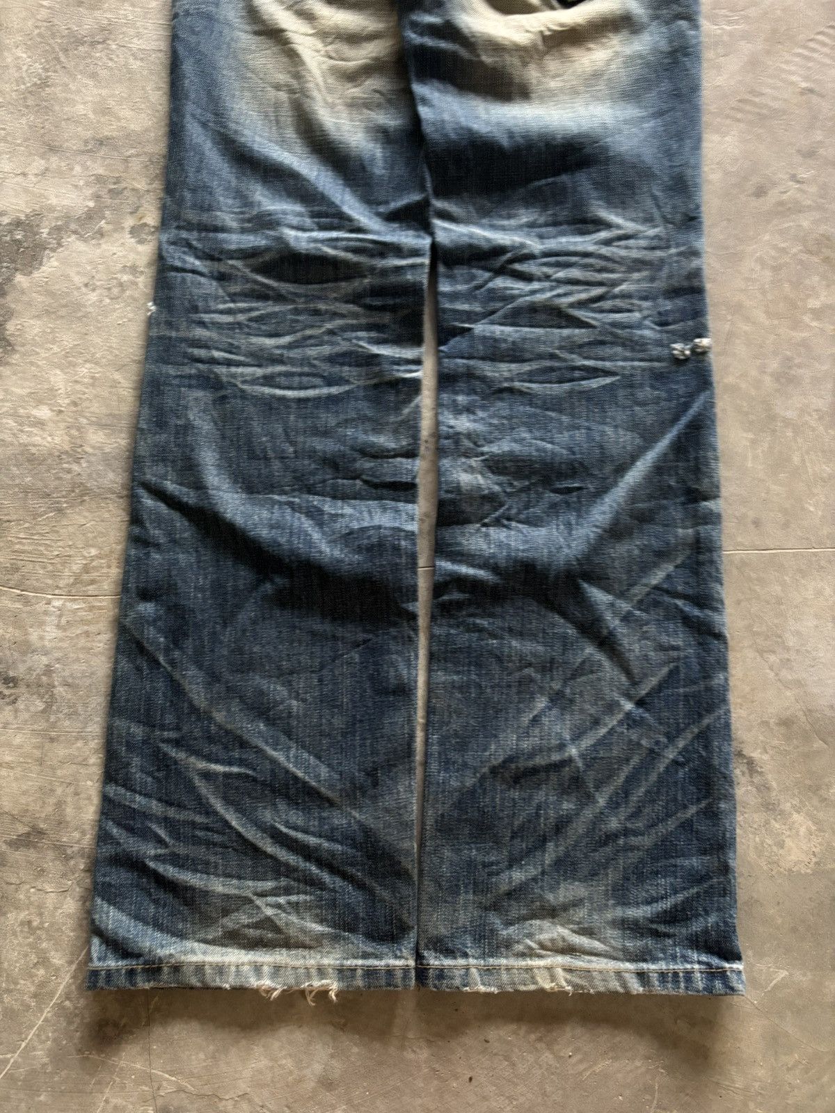 If Six Was Nine LOLITA rusty washed mudmax japanese jeans distressed style Size US 30 / EU 46 - 16 Thumbnail