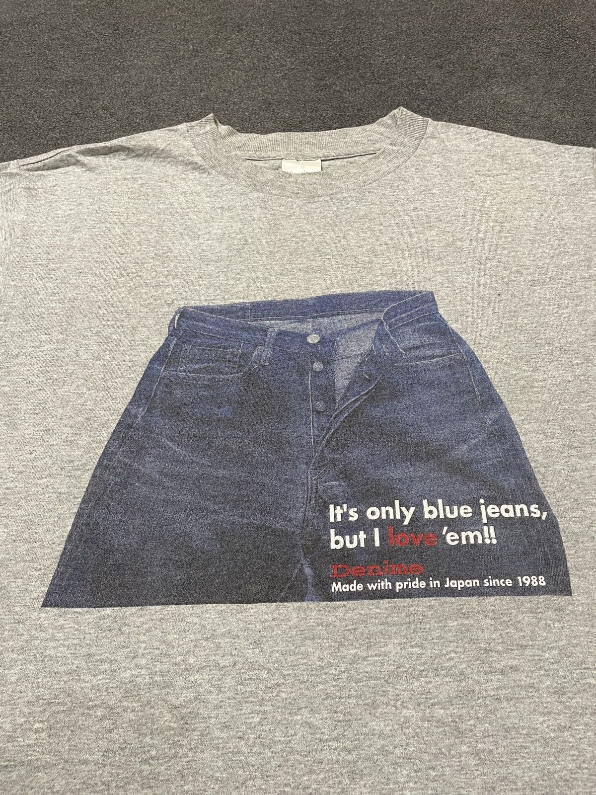 Denime Vintage Tshirt Denime Japanese Jeans Promo Tee Size US M / EU 48-50 / 2 - 2 Thumbnail