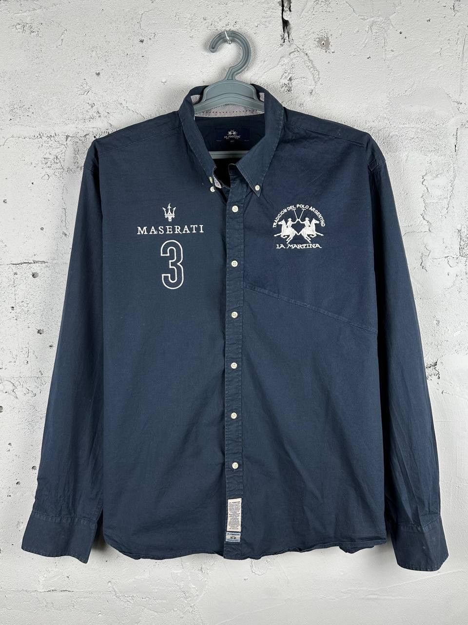 La Martina × Vintage LA MARTINA Maserati POLO TEAM SHIRT CHIEF KEEF Shirt Size US XL / EU 56 / 4 - 2 Thumbnail