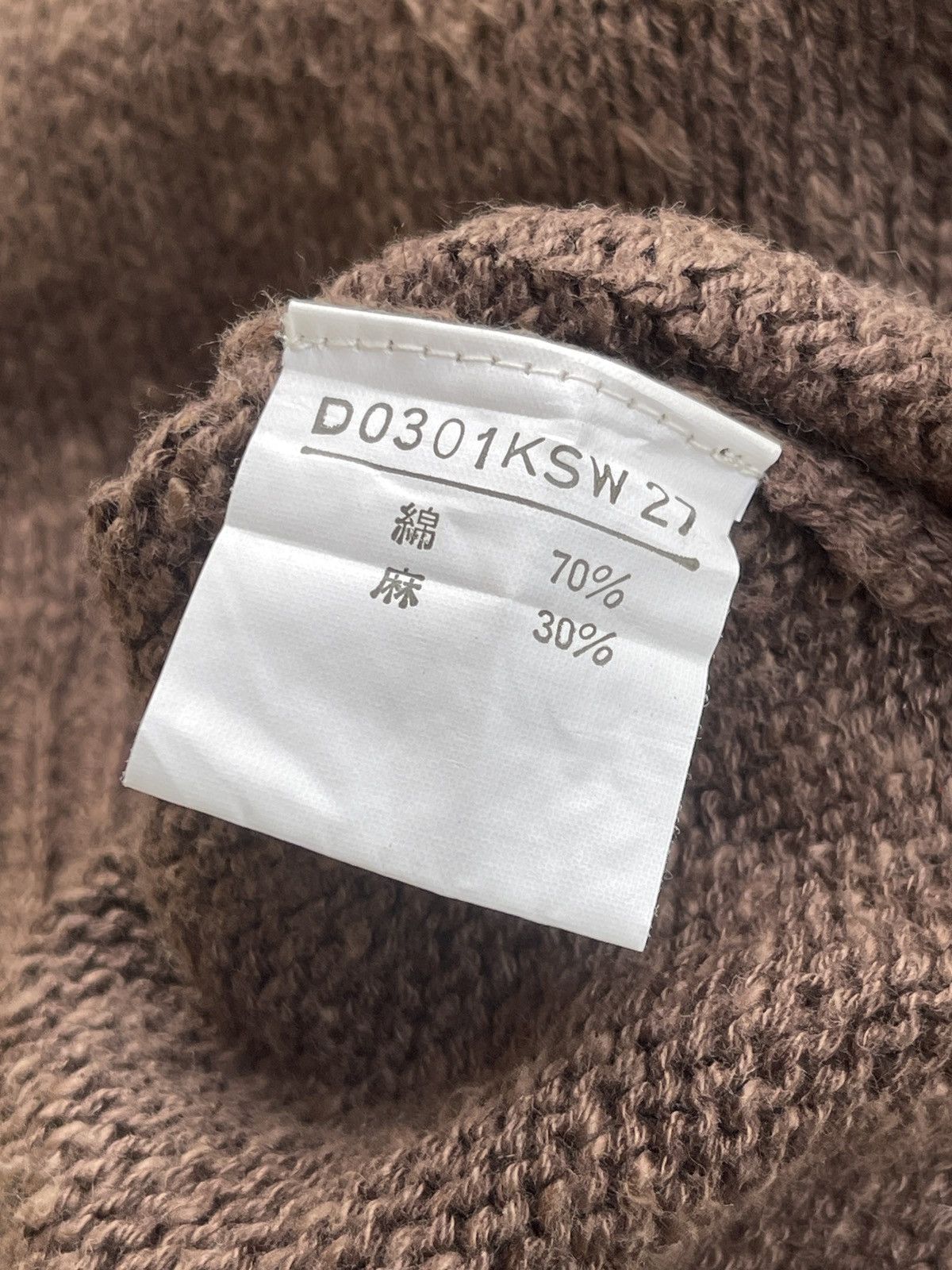 Mademoiselle Non Non Brown Knitted Sweater Size S / US 4 / IT 40 - 7 Thumbnail