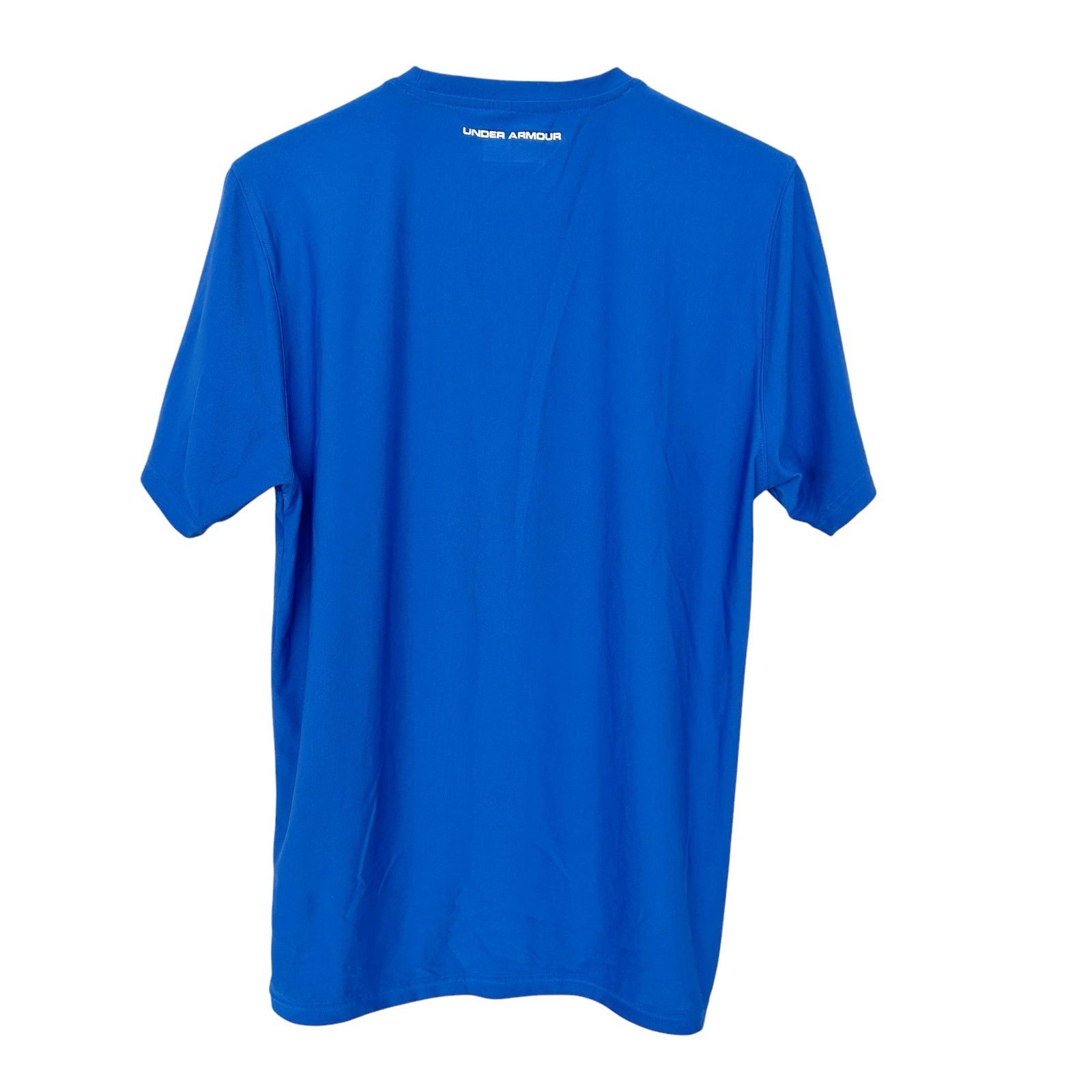 Under Armour Under Armour Blue Heatgear Short Sleeve T Shirt Sz M Size US M / EU 48-50 / 2 - 5 Thumbnail