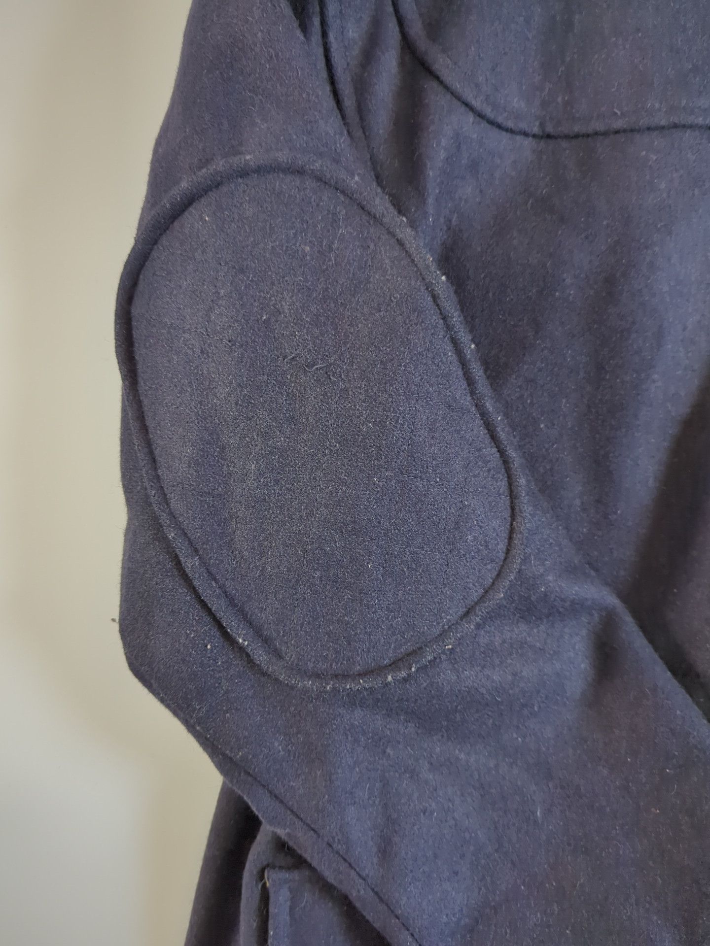 Other Reversible Fireman Wool Blend Coat Large Navy Blue Jacket Size US L / EU 52-54 / 3 - 4 Thumbnail