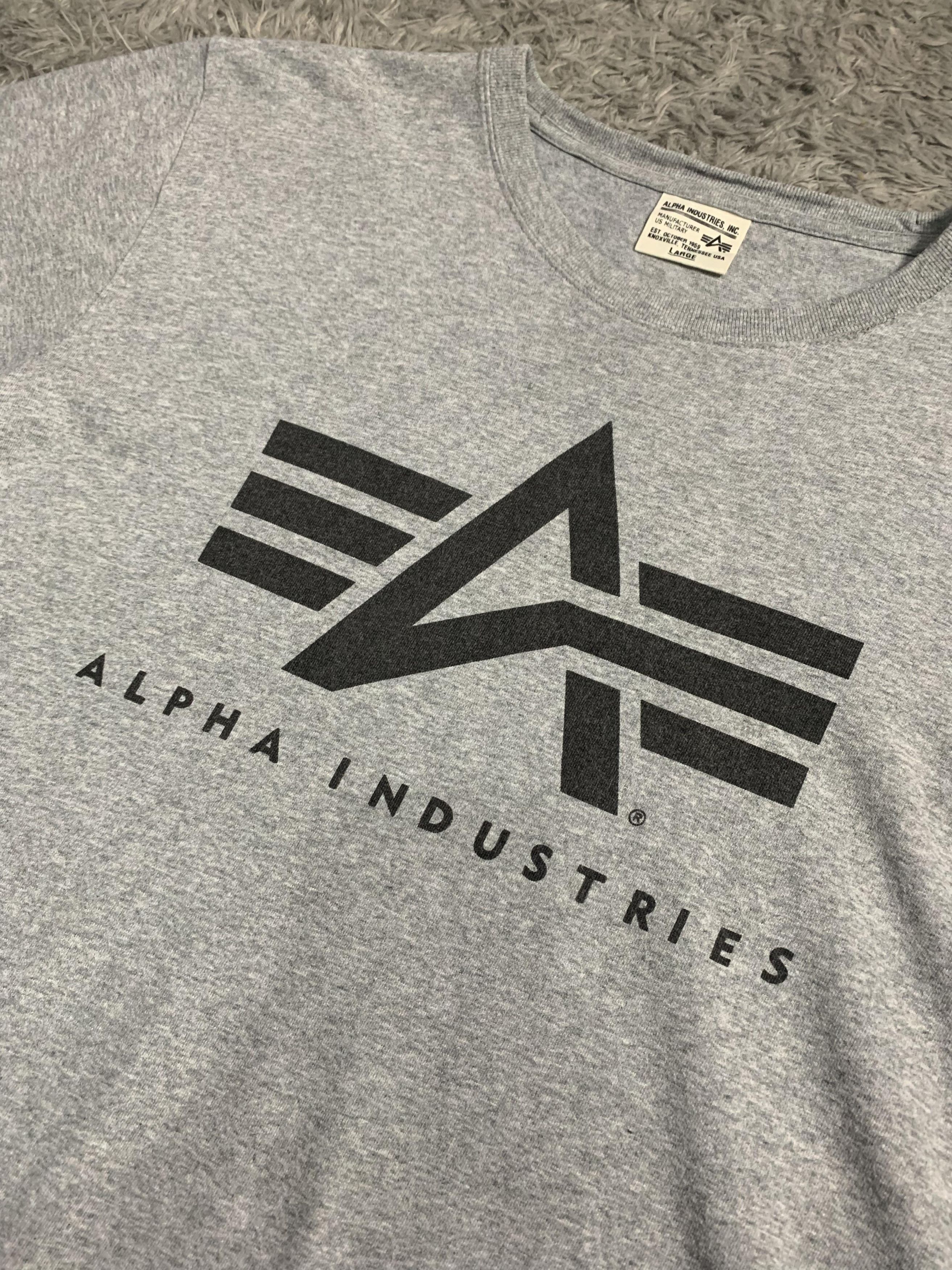 Alpha Industries Alpha Industri Tshirt Size US L / EU 52-54 / 3 - 1 Thumbnail