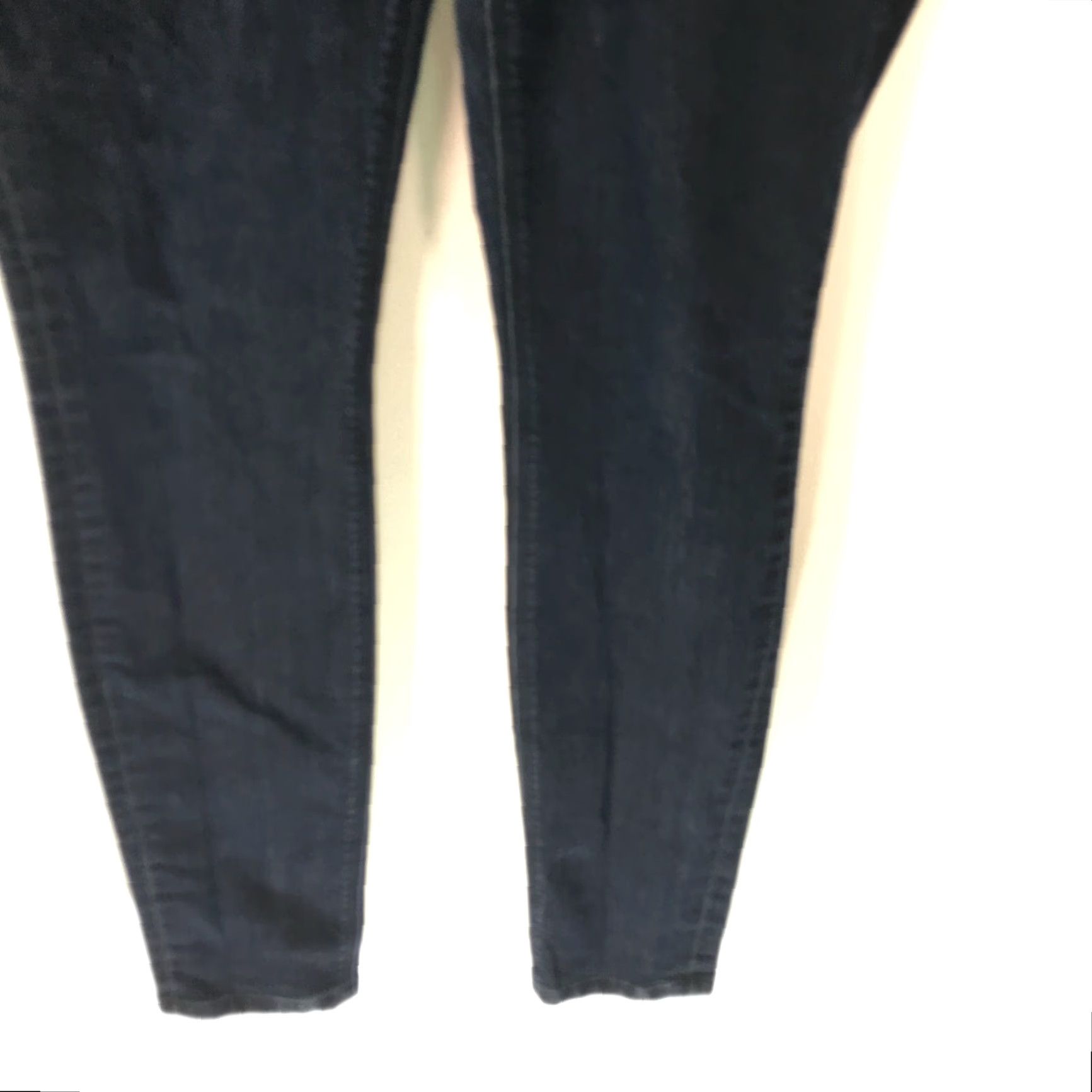 Ann Taylor Ann Taylor Loft Jeans Womens Flat Front Straight Curvy Skinny Blue Denim Size 4 Slim 32in Inseam 5-Pocket Size 27" / US 4 / IT 40 - 6 Thumbnail