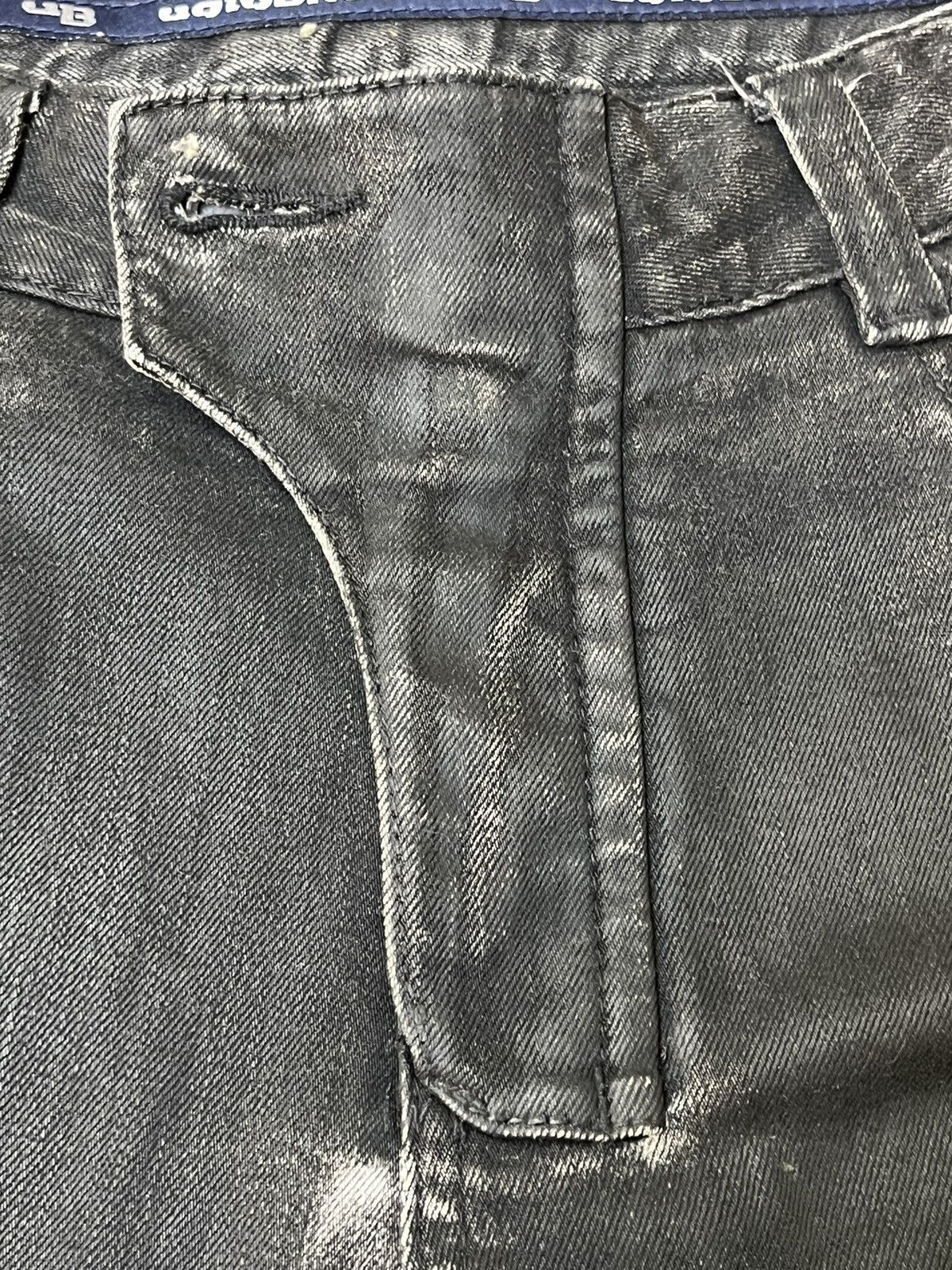 Japanese Brand FADED🔥JAPANESE UGLY BROS RIDING PANTS INSPIRED BALMAIN JEANS Size US 34 / EU 50 - 12 Thumbnail