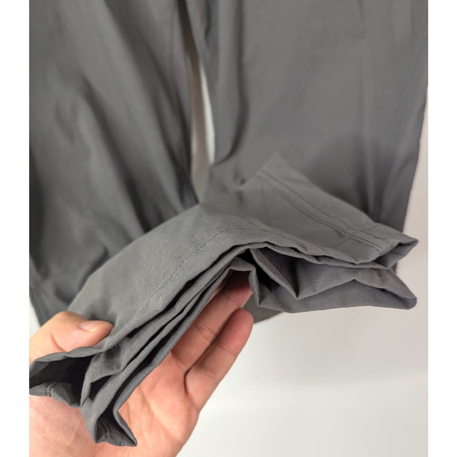 Eddie Bauer Eddie Bauer Tech Pants Men's 36x30 Gray Nylon Spandex Chino Stretch Quick Dry Hiking Outdoor Regular Straight Pants Size US 36 / EU 52 - 3 Thumbnail