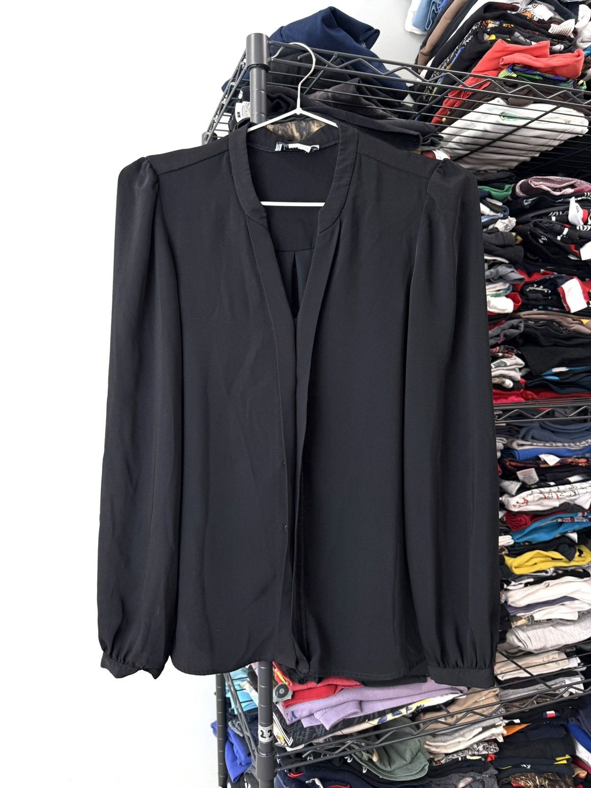 Cartier Vintage Cartier Silk Style Shirt Long Sleeve Size M / US 6-8 / IT 42-44 - 1 Thumbnail
