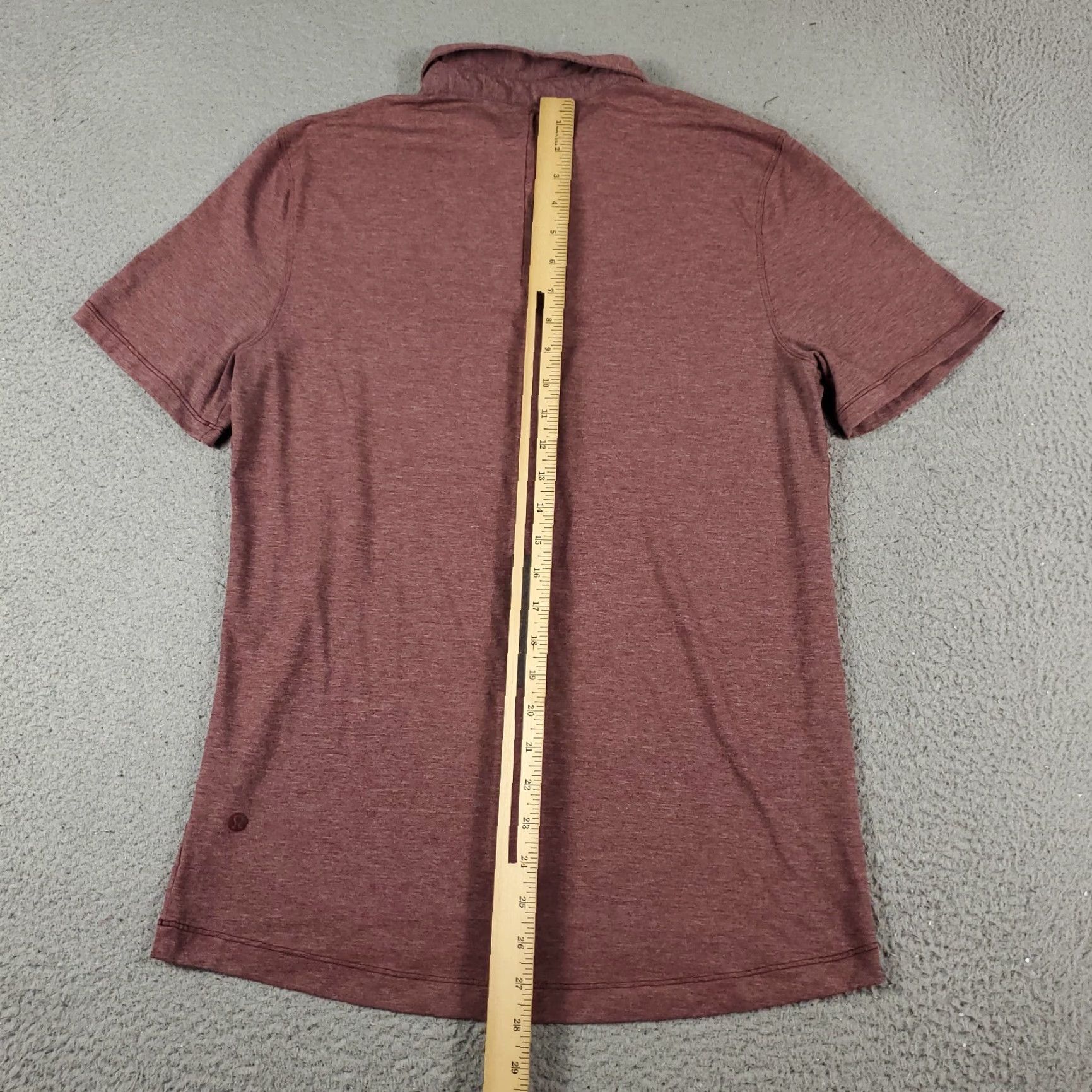 Lululemon Lululemon Polo Shirt Mens Small Red Tech Casual Short Sleeve Adult Size US S / EU 44-46 / 1 - 3 Thumbnail