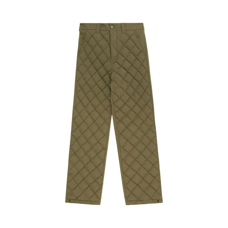 Aime Leon Dore o1mle0126 Nylon Quilted Pant in Green Size US 34 / EU 50 - 1 Preview