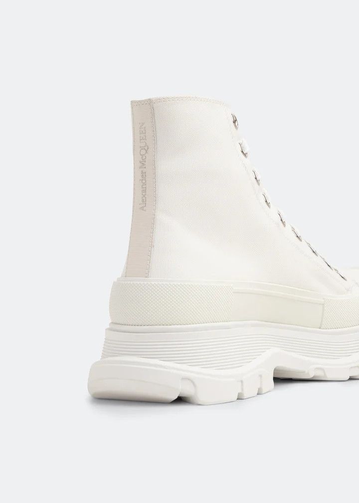Alexander McQueen o1w1db10925 Tread Slick Boot in White Size US 5 / IT 35 - 3 Thumbnail