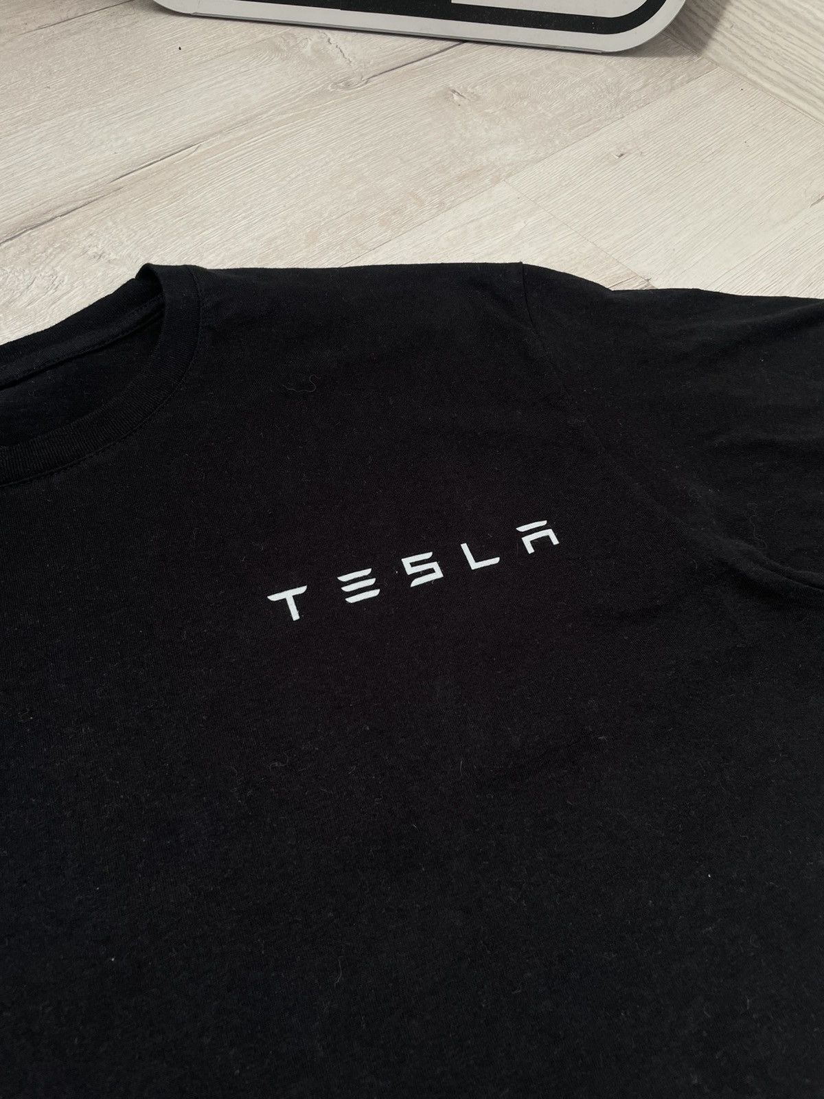 Other Rare Tesla T-shirt With Minimalistic Big Logo Y2k Hypebeast Size US XL / EU 56 / 4 - 5 Thumbnail