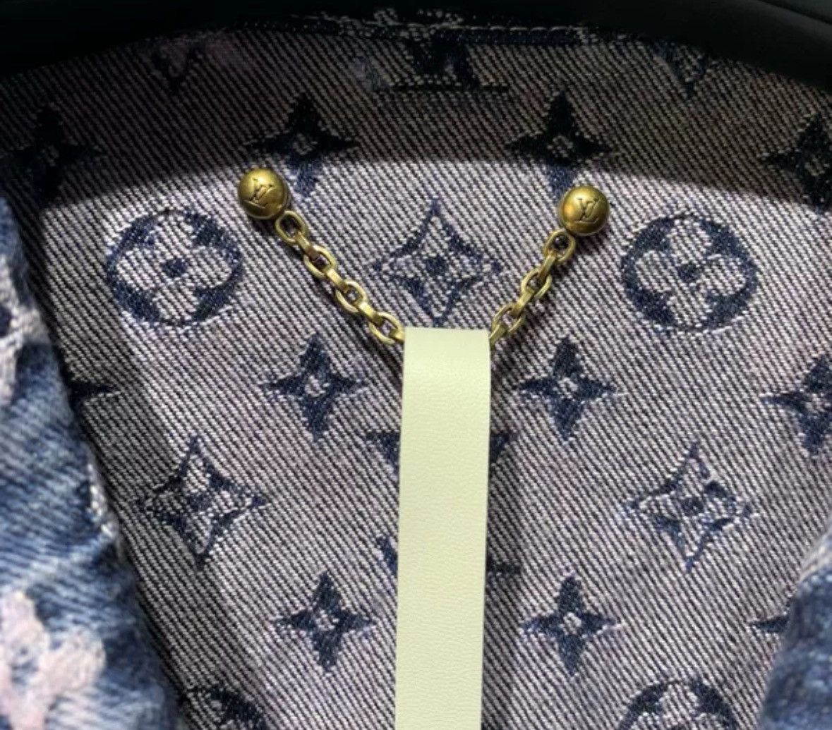 Louis Vuitton Louis Vuitton Tassel printed denim jacket 2412-Nextarrow Size US M / EU 48-50 / 2 - 3 Thumbnail