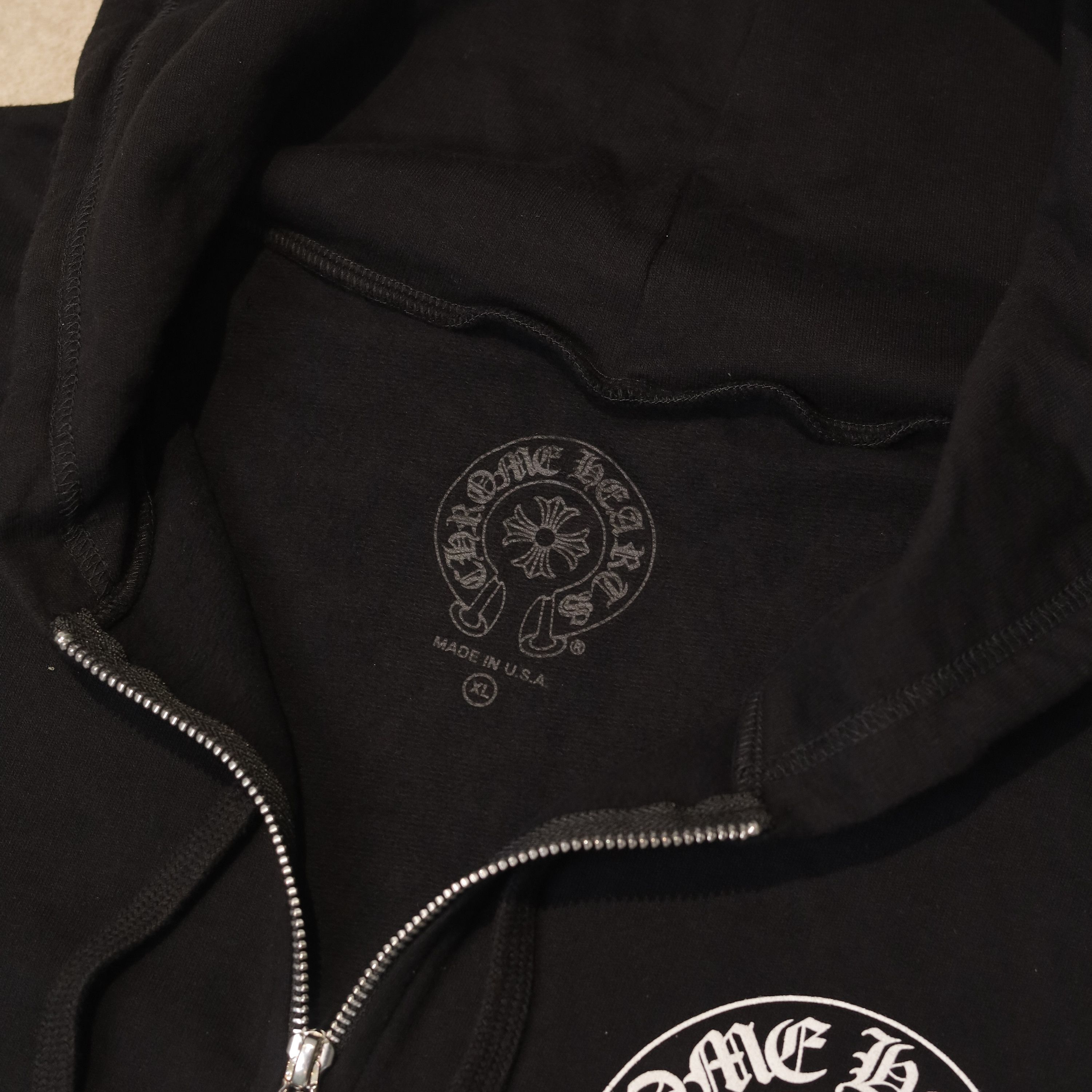 Chrome Hearts CHROME HEARTS Horseshoe Long Sleeve Hoodie Size US XL / EU 56 / 4 - 5 Thumbnail