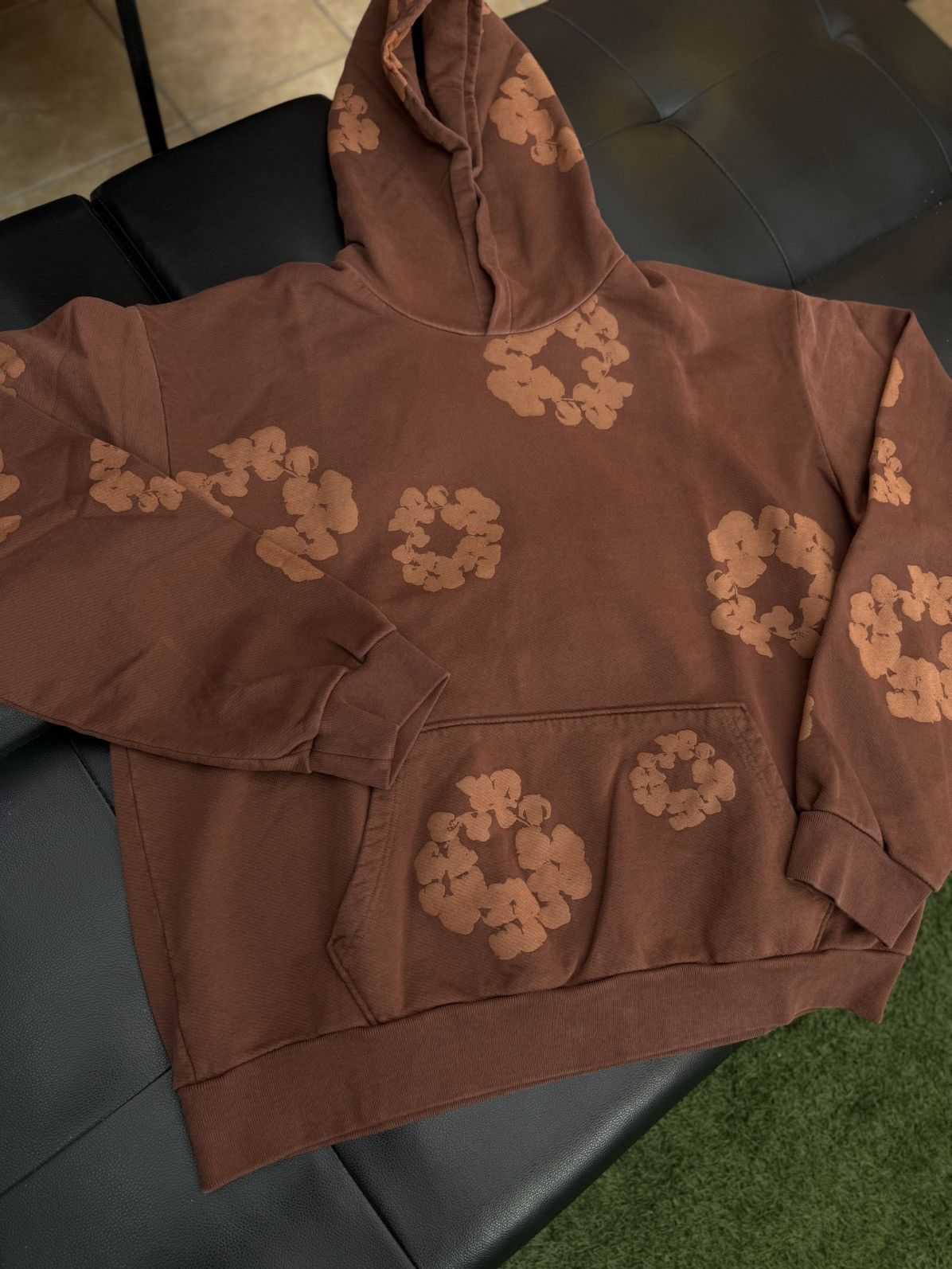 DENIM TEARS Denim Tears Brown 2025 Cotton Wreath Hoodie XXL Size US XXL / EU 58 / 5 - 5 Thumbnail
