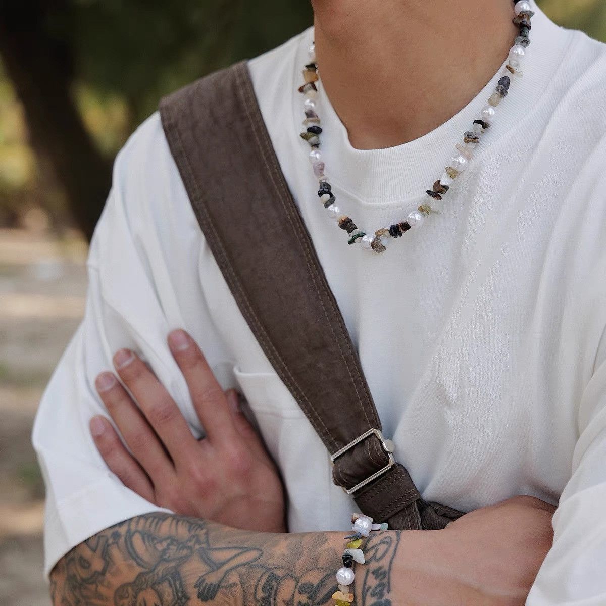 Japanese Brand × Vintage Retro punk necklace Size ONE SIZE - 4 Thumbnail