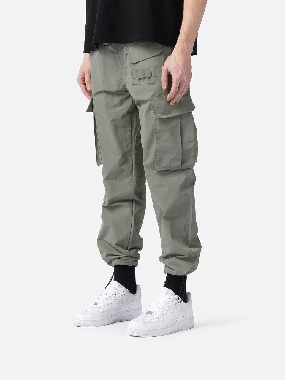 image of Baggy Cargo Pants in Green, Men's (Size 32)