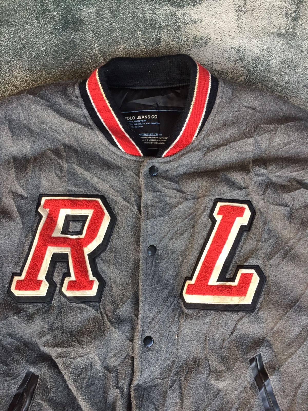 Polo Ralph Lauren y2k 2000s VARSITY POLO RAPHALAUREN RL Size US XL / EU 56 / 4 - 2 Thumbnail