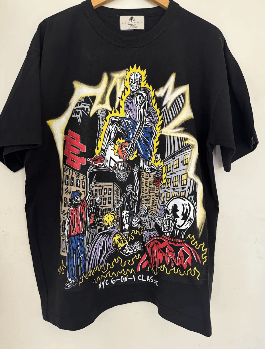 Eric Emanuel × Warren Lotas WARREN LOTAS X ERIC EMANUEL TSHIRT NYC 6 ON 1 BASKETBALL Size US L / EU 52-54 / 3 - 2 Thumbnail