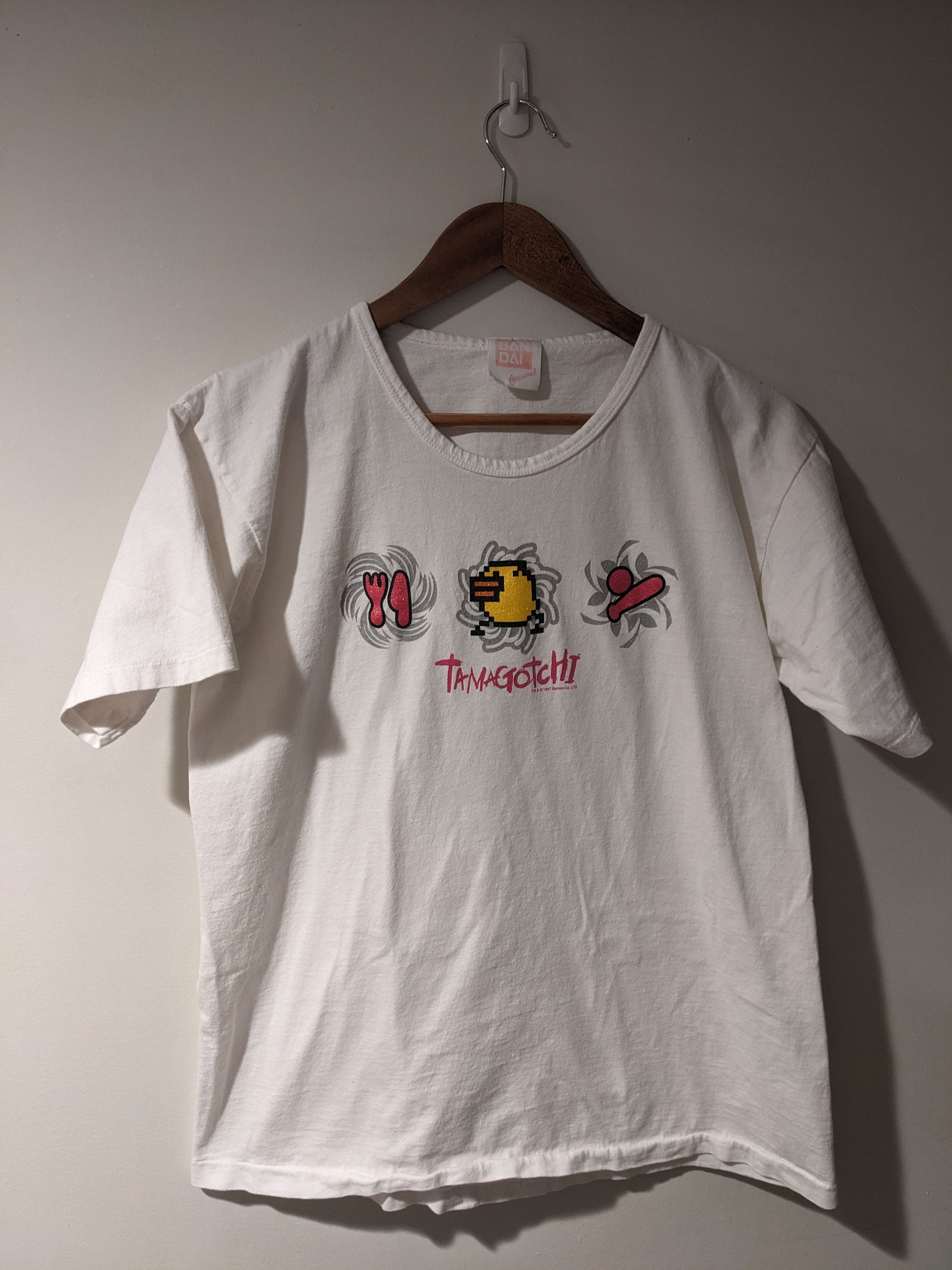 Playstation × Vintage Vintage 1997 Tamagachi Ban Dai Video Game Womans T-Shirt Size L / US 10 / IT 46 - 1 Thumbnail